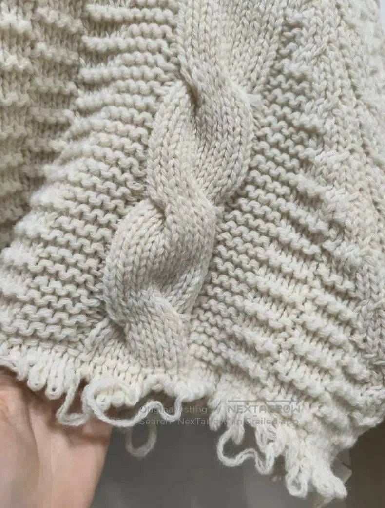 Jil Sander Jil Sander size 34 Cable Knit High Neck Ribbed Short Sweate Size S / US 4 / IT 40 - 3 Thumbnail