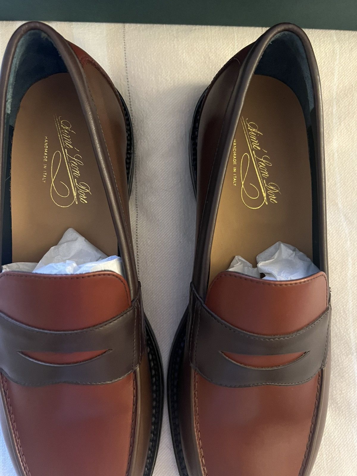 Aime Leon Dore Aime Leon Dore ALD Queens Crest Penny Loafer Brown Size 11 Size US 11 / EU 44 - 5 Thumbnail