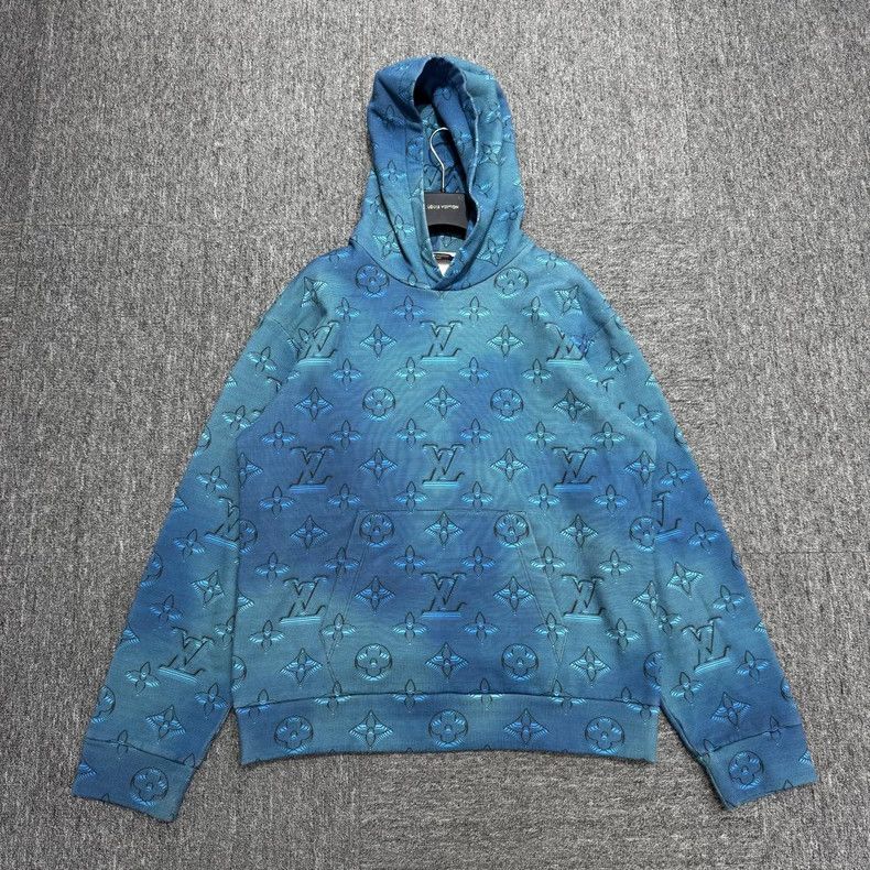 Louis Vuitton Louis Vuitton 2054 co-branded full-print presbyopic hoodie Size US XL / EU 56 / 4 - 3 Thumbnail