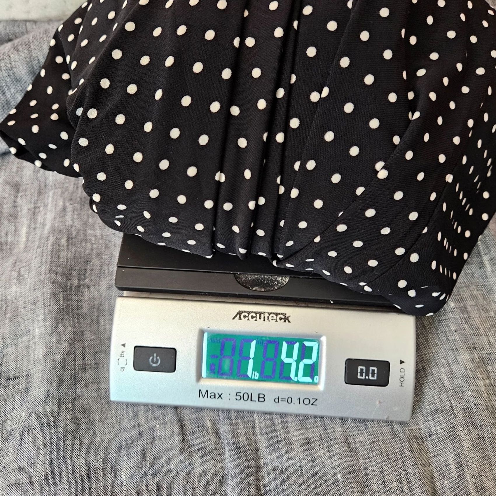 Ralph Lauren Lauren Ralph Lauren Dress Women’s 18W Black White Polka Dot Midi Twist Front Size XXL / US 16-18 / IT 52-54 - 7 Thumbnail