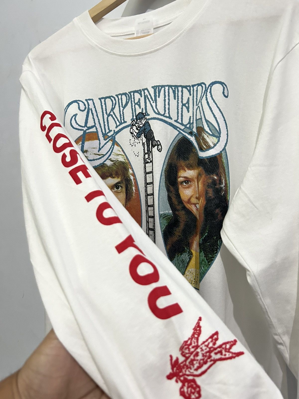 Band Tees × Vintage The Carpenters - Close to You Tribute Tshirt Size US XL / EU 56 / 4 - 6 Thumbnail