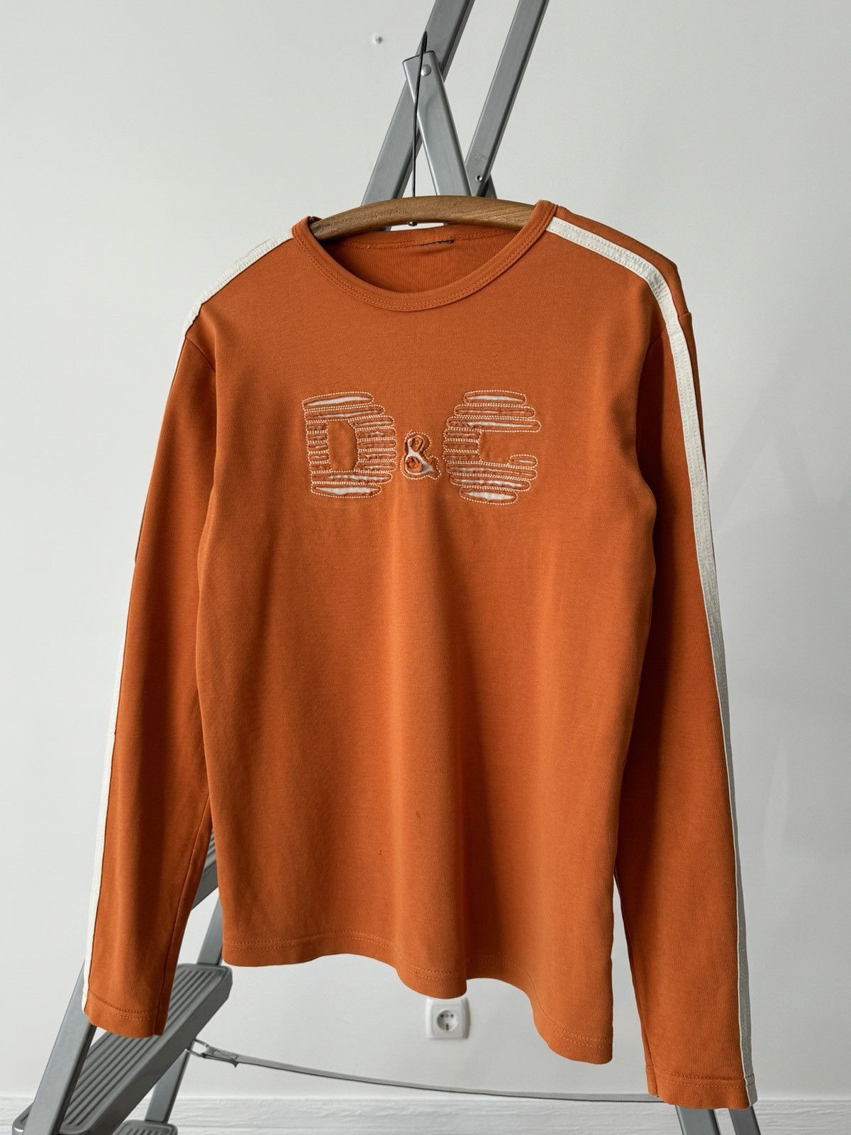 Affliction × Vintage Vintage Y2K Opium Orange Long Sleeve Shirt Size US S / EU 44-46 / 1 - 2 Thumbnail