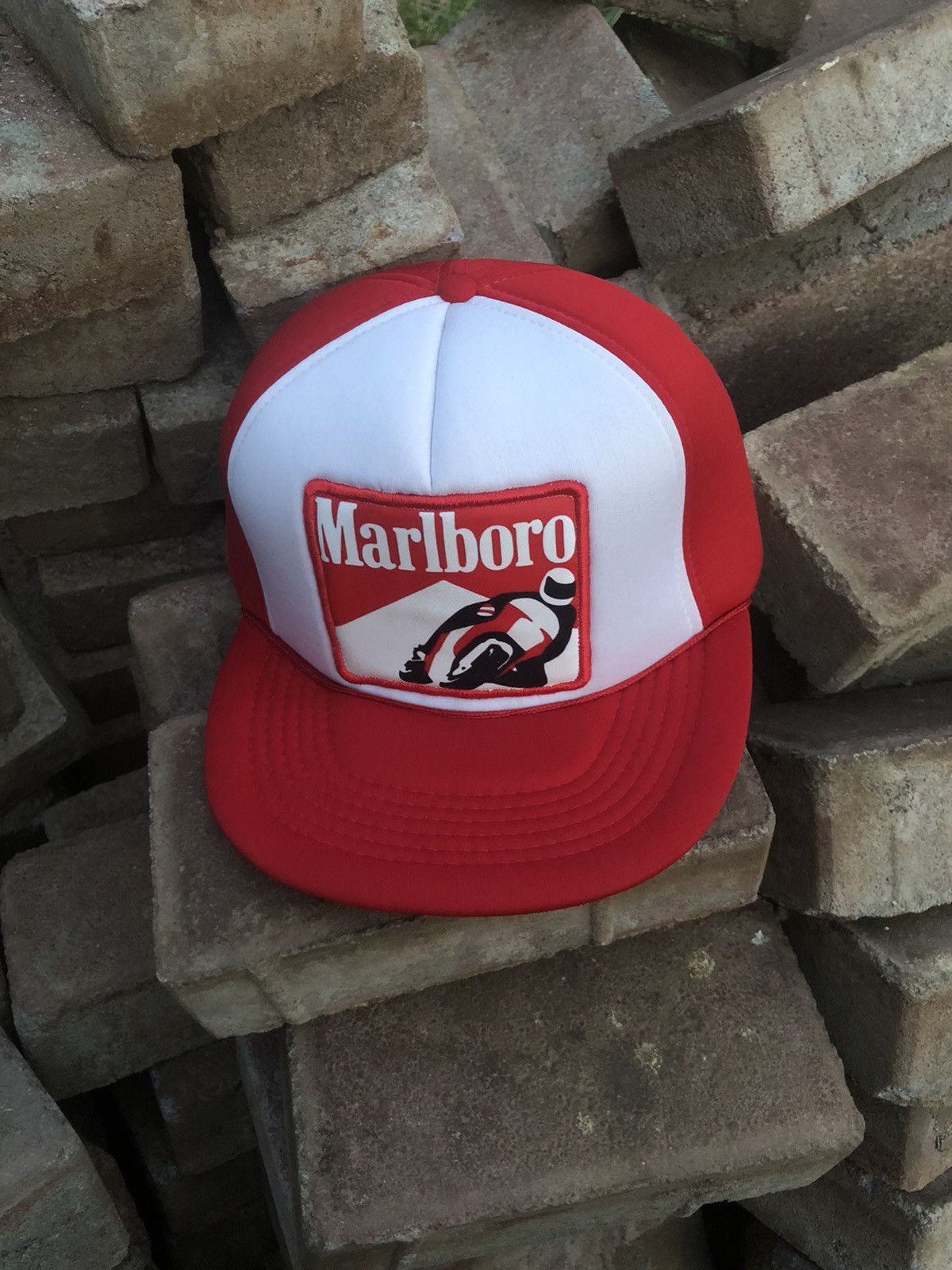 Marlboro 🔥RARE🔥 VINTAGE MARLBORO MOTO GP HAT Size ONE SIZE - 1 Thumbnail
