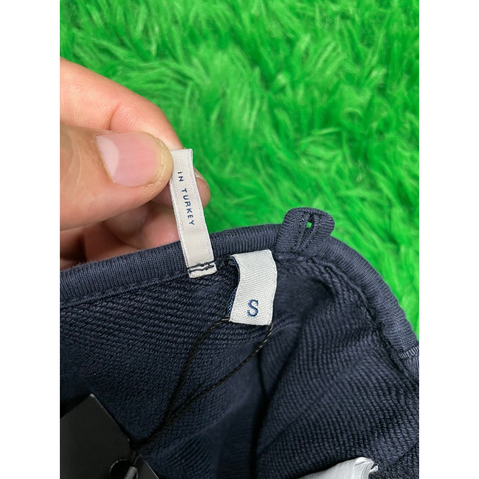 Moncler Moncler Sweats Navy Red Small Used Size US 30 / EU 46 - 3 Thumbnail