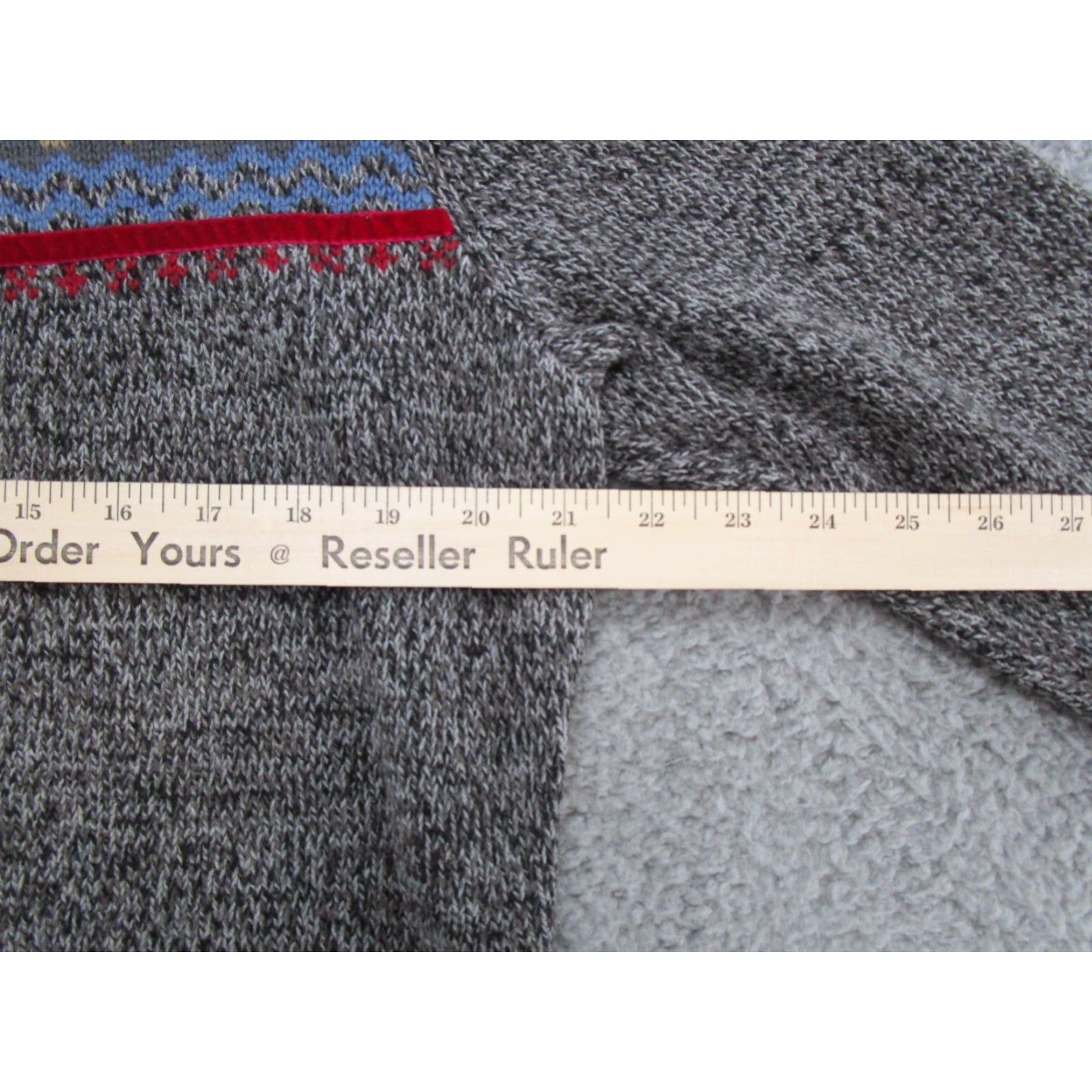 Vintage Woolrich Cardigan Ski Embroidered Woolrich Gray Size L Womens Sweater Cardigan Size L / US 10 / IT 46 - 6 Thumbnail