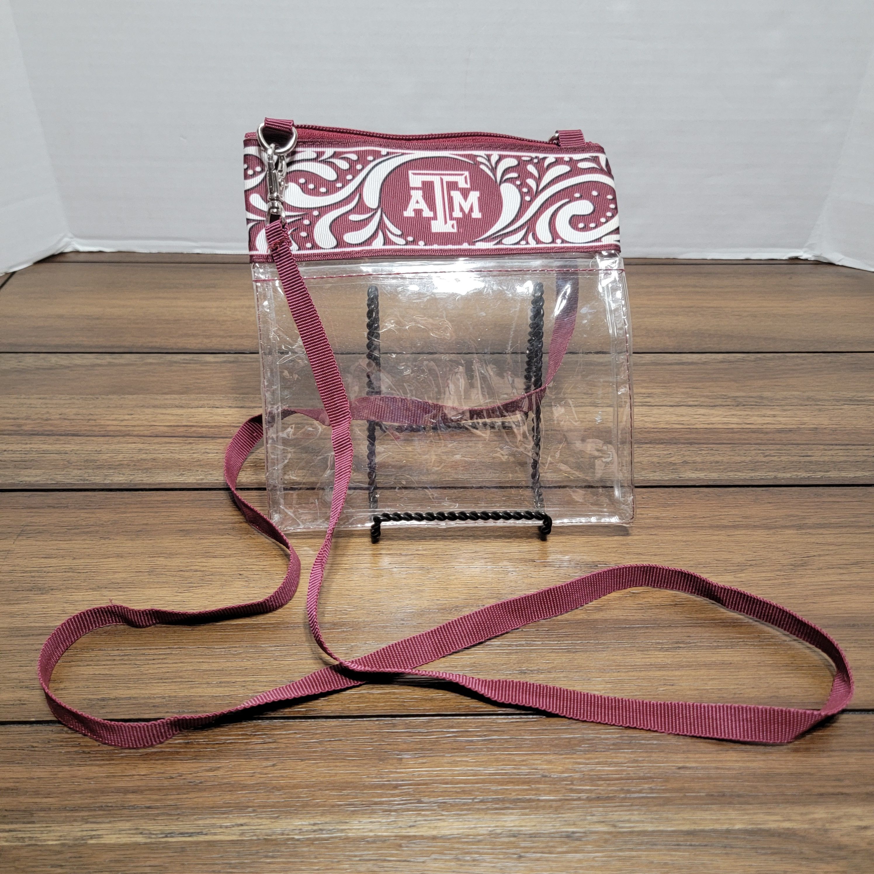 Other Texas A&M Crossbody See-Through Bags / Purse 7" X 7.5" Size ONE SIZE - 1 Thumbnail
