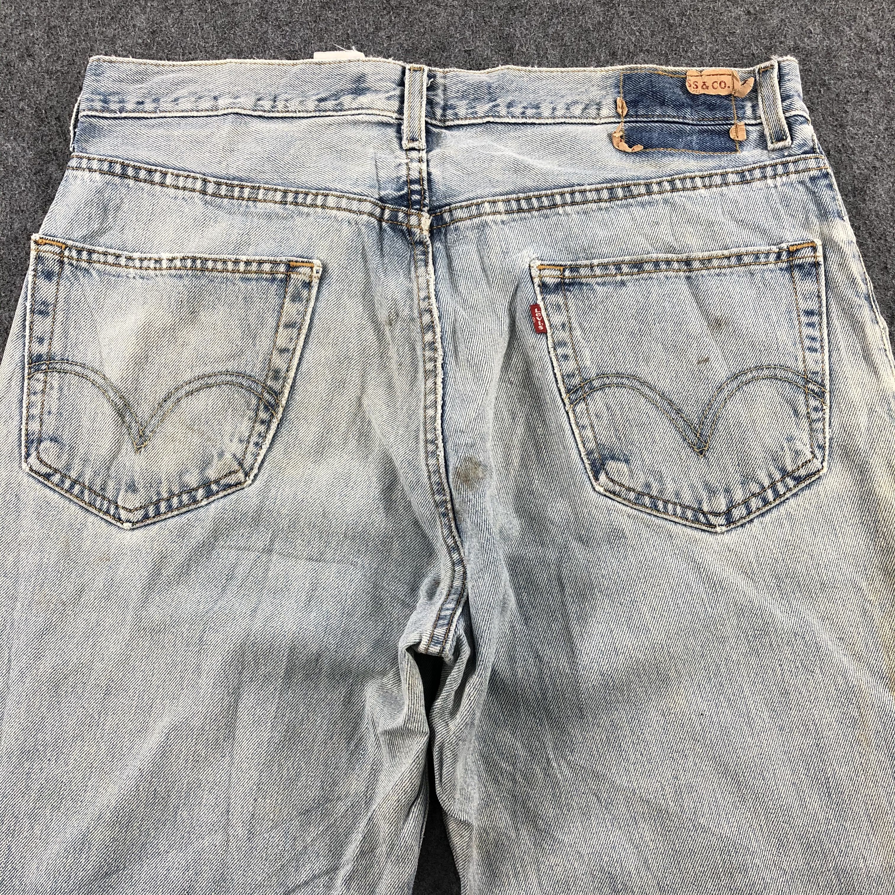 Levi's × Vintage Vintage Light Wash Levis 550 Jeans-JM1758 Size US 35 - 4 Thumbnail