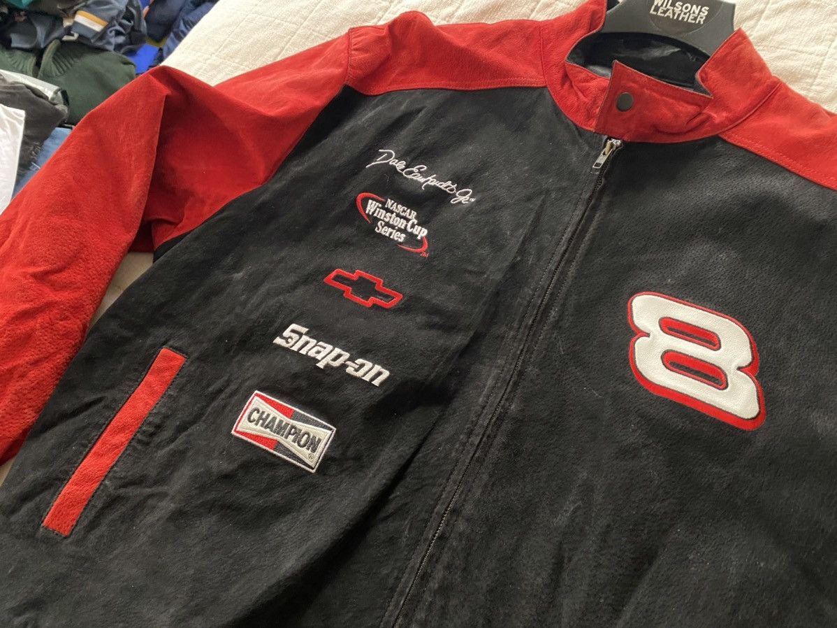 NASCAR × Vintage × Wilsons Leather Dale Earnhardt jr suede jacket Xl Size US XL / EU 56 / 4 - 8 Thumbnail