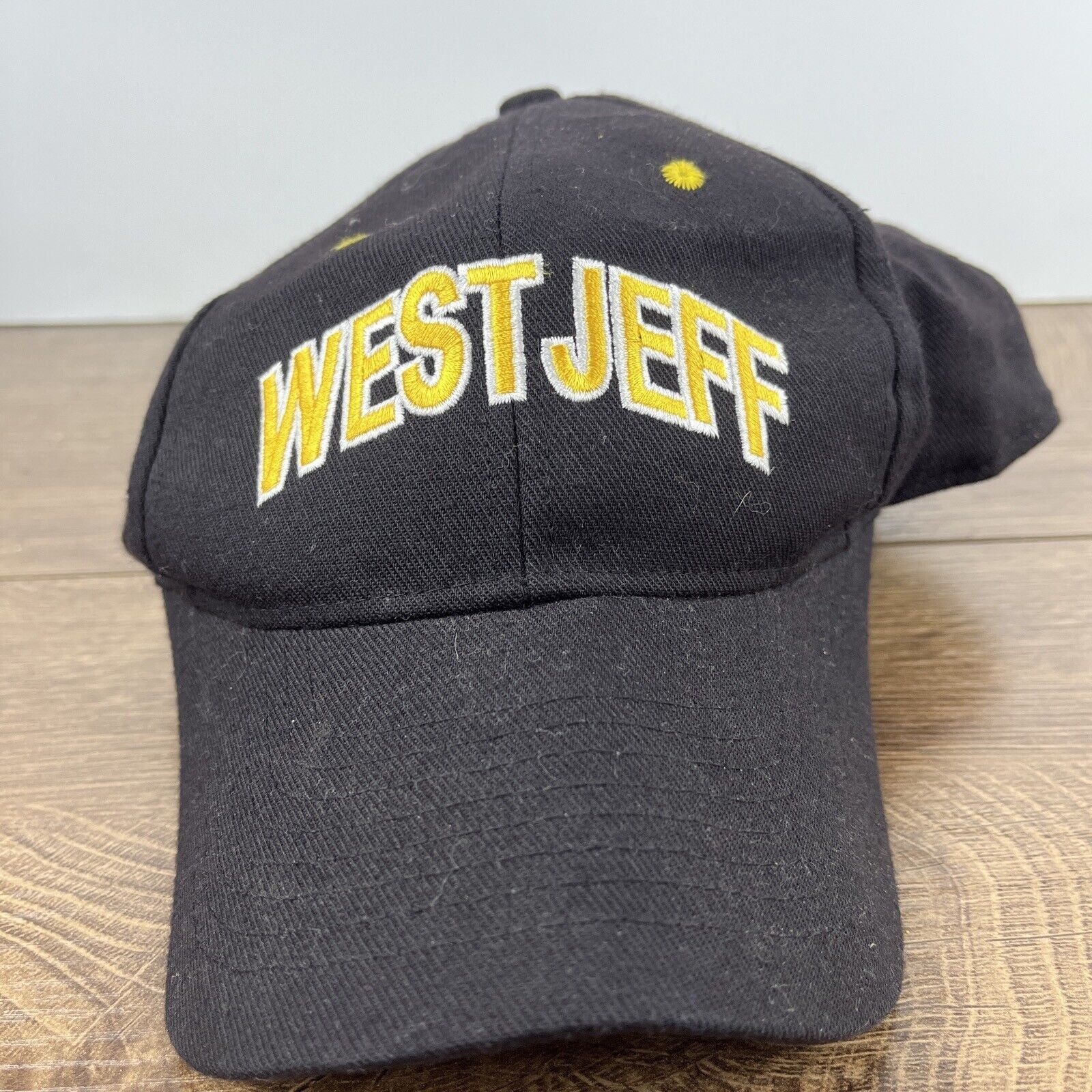 Other West Jefferson Hat West Jeff Black Hat Snapback Adjustable A Size ONE SIZE - 5 Thumbnail