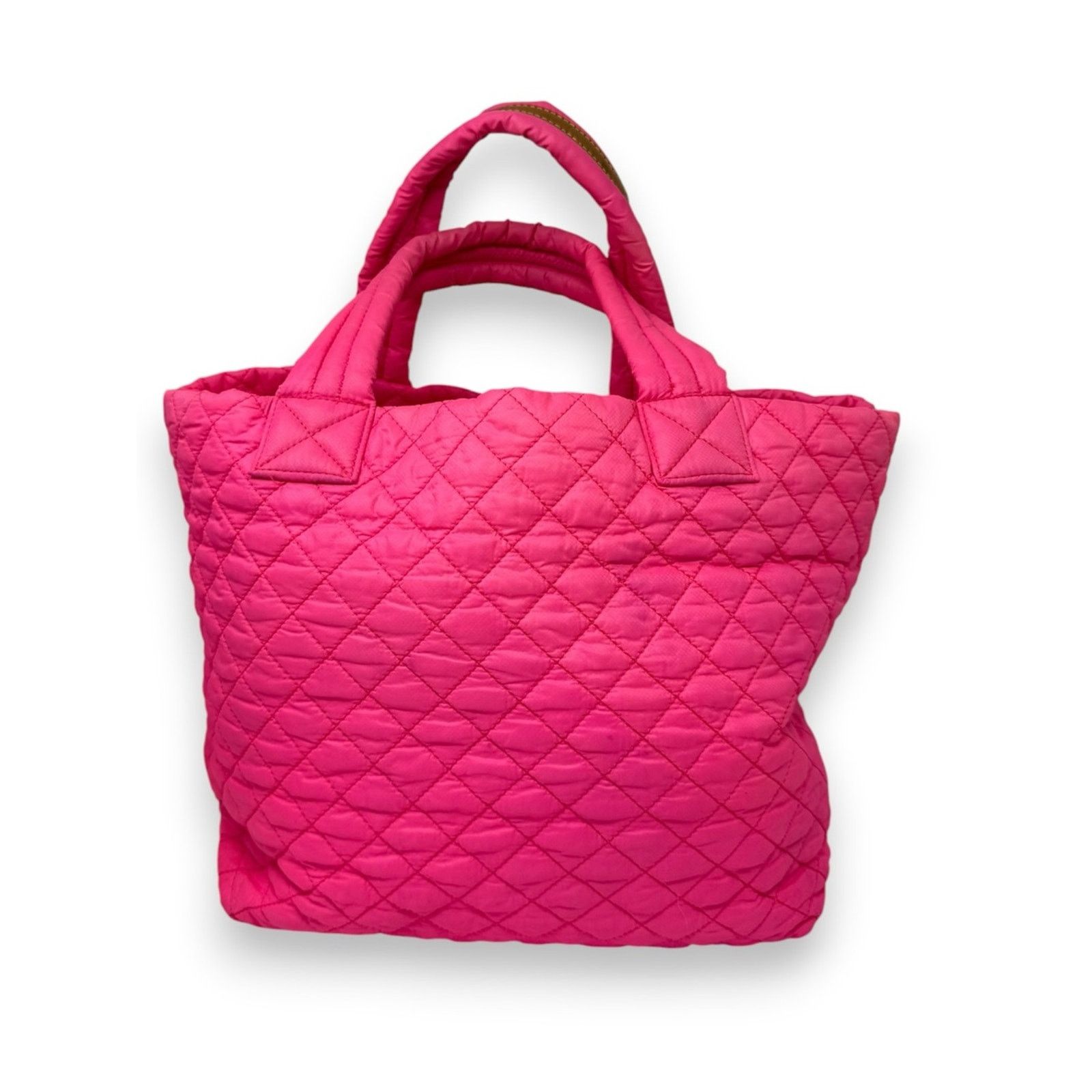 MZ Wallace MZ Wallace Small Metro Quilt Neon Pink Fluorescent Tote Bag Size ONE SIZE - 4 Thumbnail