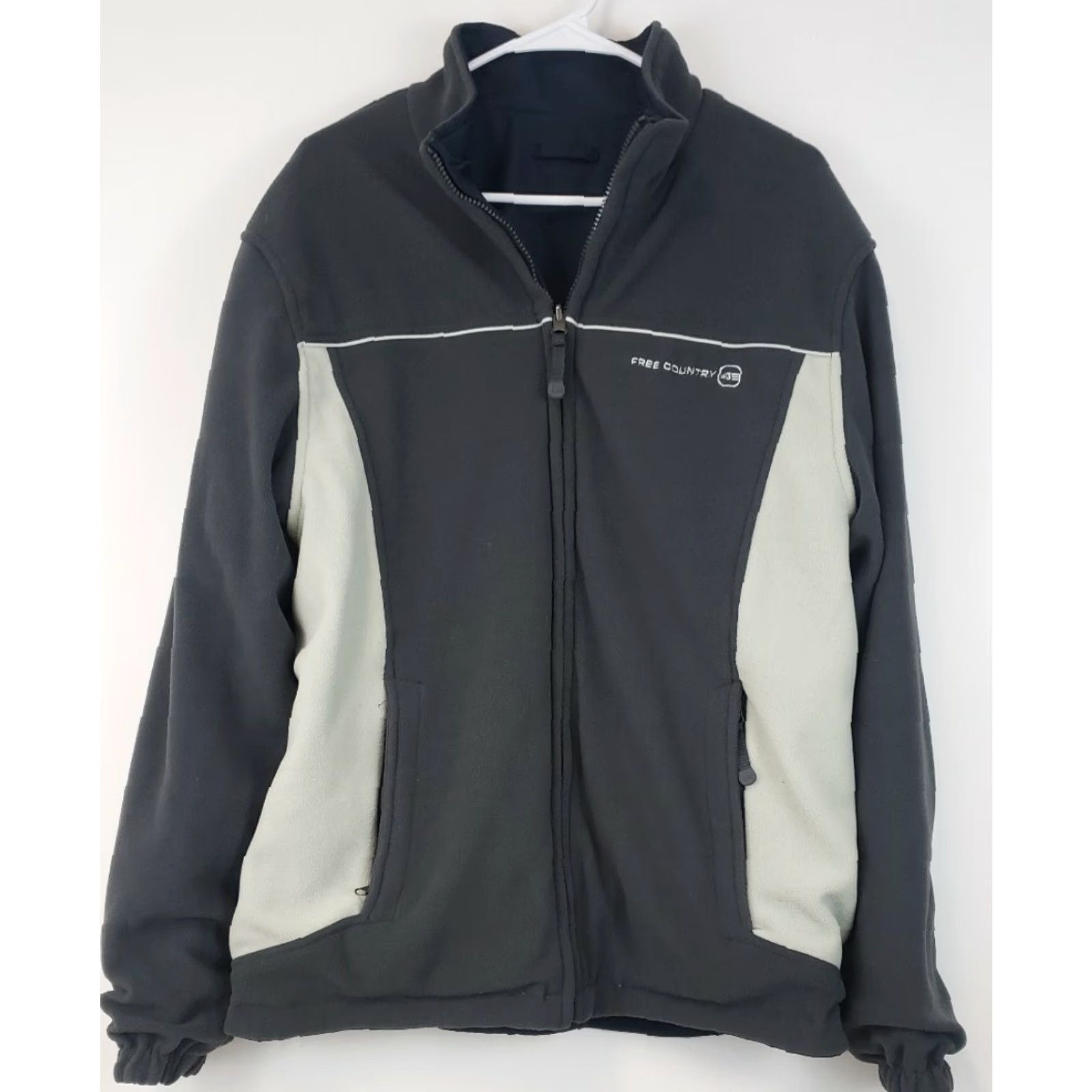 Free Country Free Country FCXtreme Jacket Adult Large Blue Full Zip Fleece Reversible Mens L Size US L / EU 52-54 / 3 - 2 Thumbnail