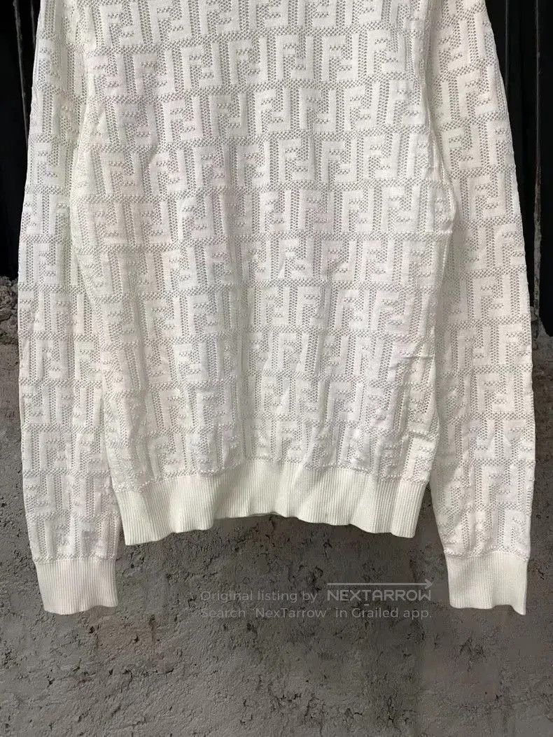 Fendi Fendi Monogram Long Sleeve Top . Size US M / EU 48-50 / 2 - 4 Thumbnail