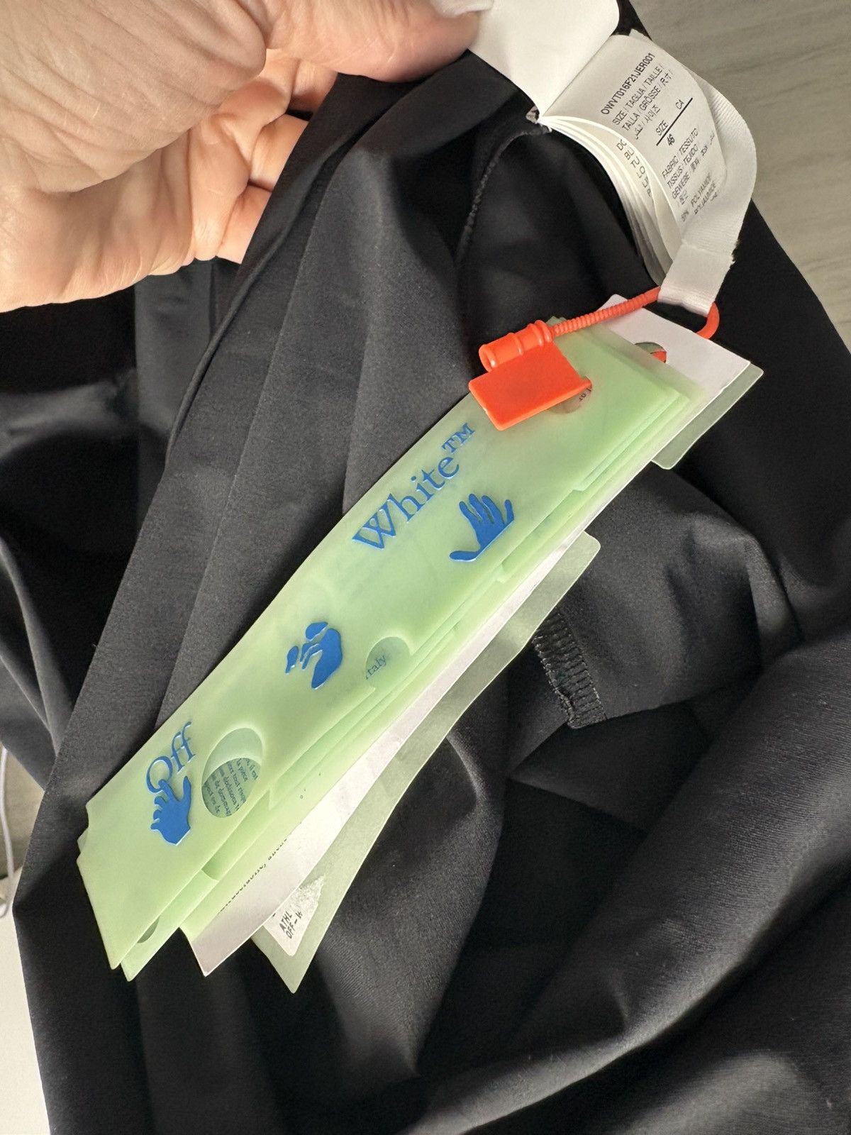 Off-White $920 NWT Off-White Athleisure Black Sporty Dress Sz 46 Lg Size L / US 10 / IT 46 - 7 Thumbnail