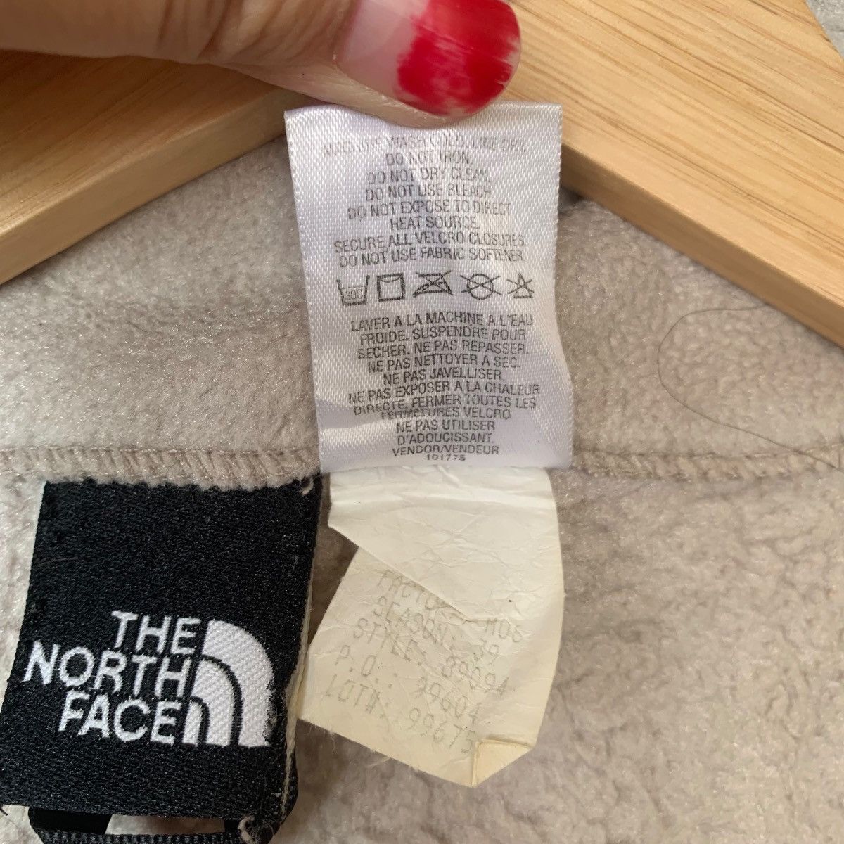 The North Face THE NORTH FACE TNF Zipper Vest Polartec Fleece Sweatshirt Size US L / EU 52-54 / 3 - 8 Thumbnail