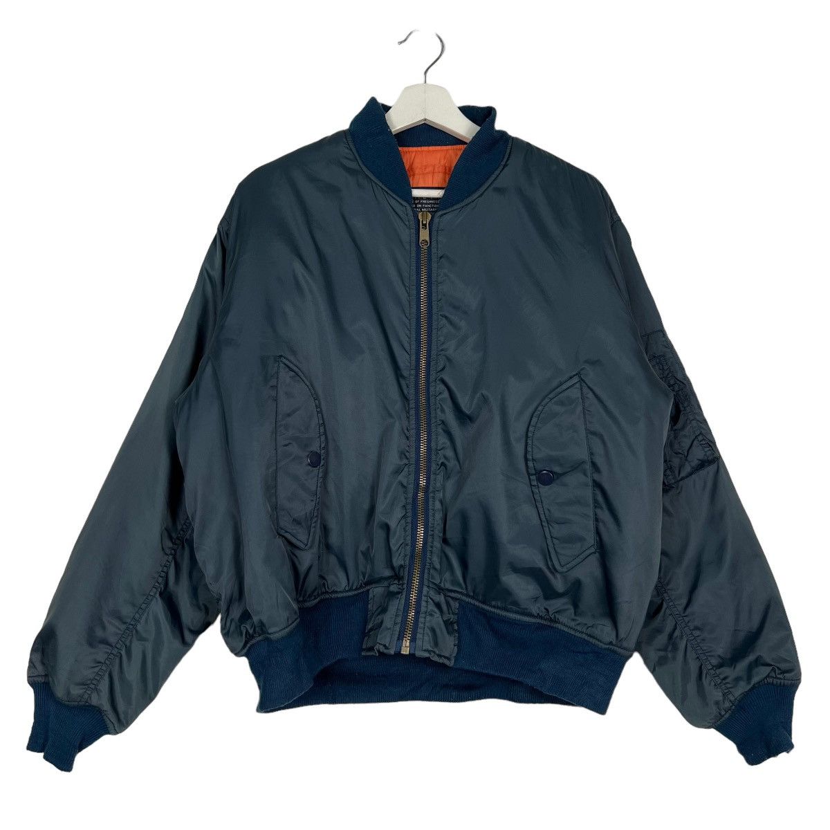 Japanese Brand 🔥 RARE RIOT RIOT MA 1 OTW BOMBER JACKET Size US M / EU 48-50 / 2 - 1 Thumbnail