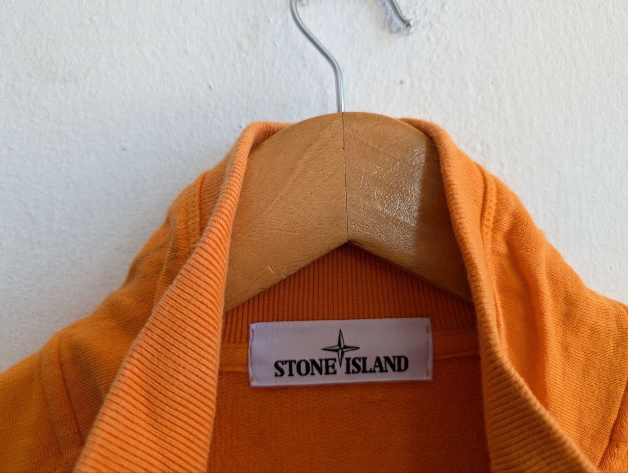 Stone Island STONE ISLAND sleeveless orange full zipper sweater Size US XL / EU 56 / 4 - 8 Thumbnail
