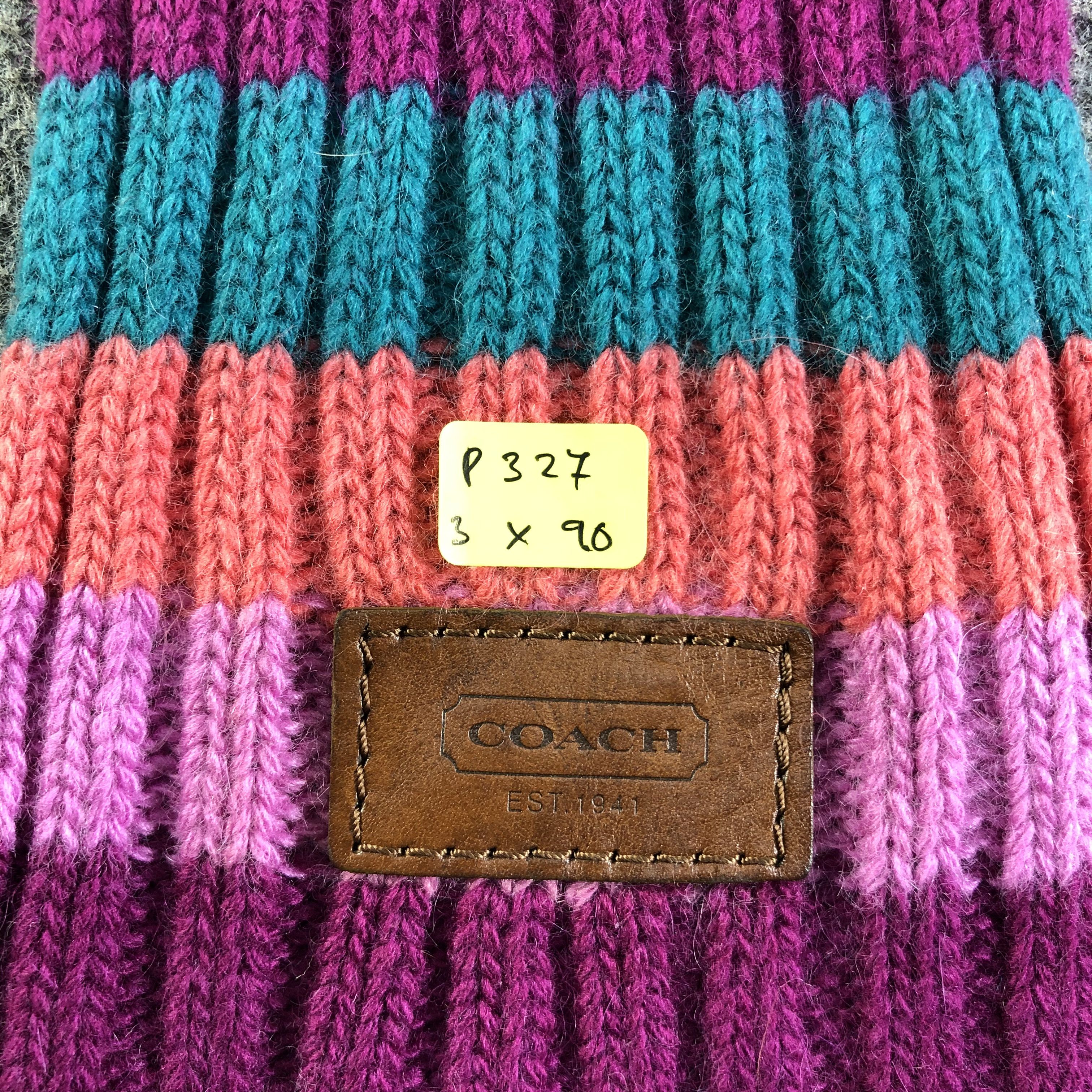 Coach Coach Multicolor Scarf / Muffler / Neckwear Size ONE SIZE - 6 Thumbnail