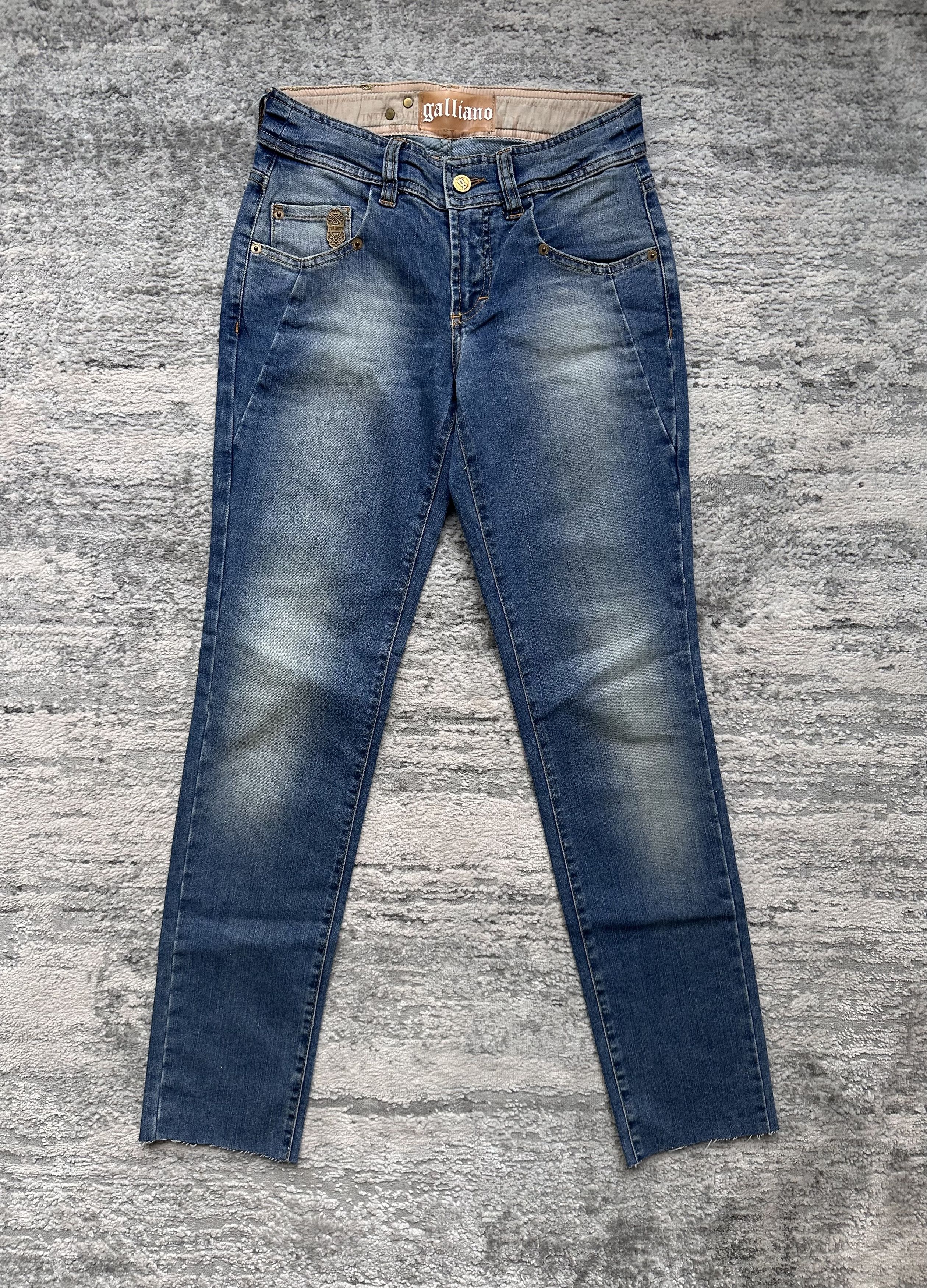 John Galliano John Galliano y2k jeans Size 28" / US 6 / IT 42 - 2 Thumbnail