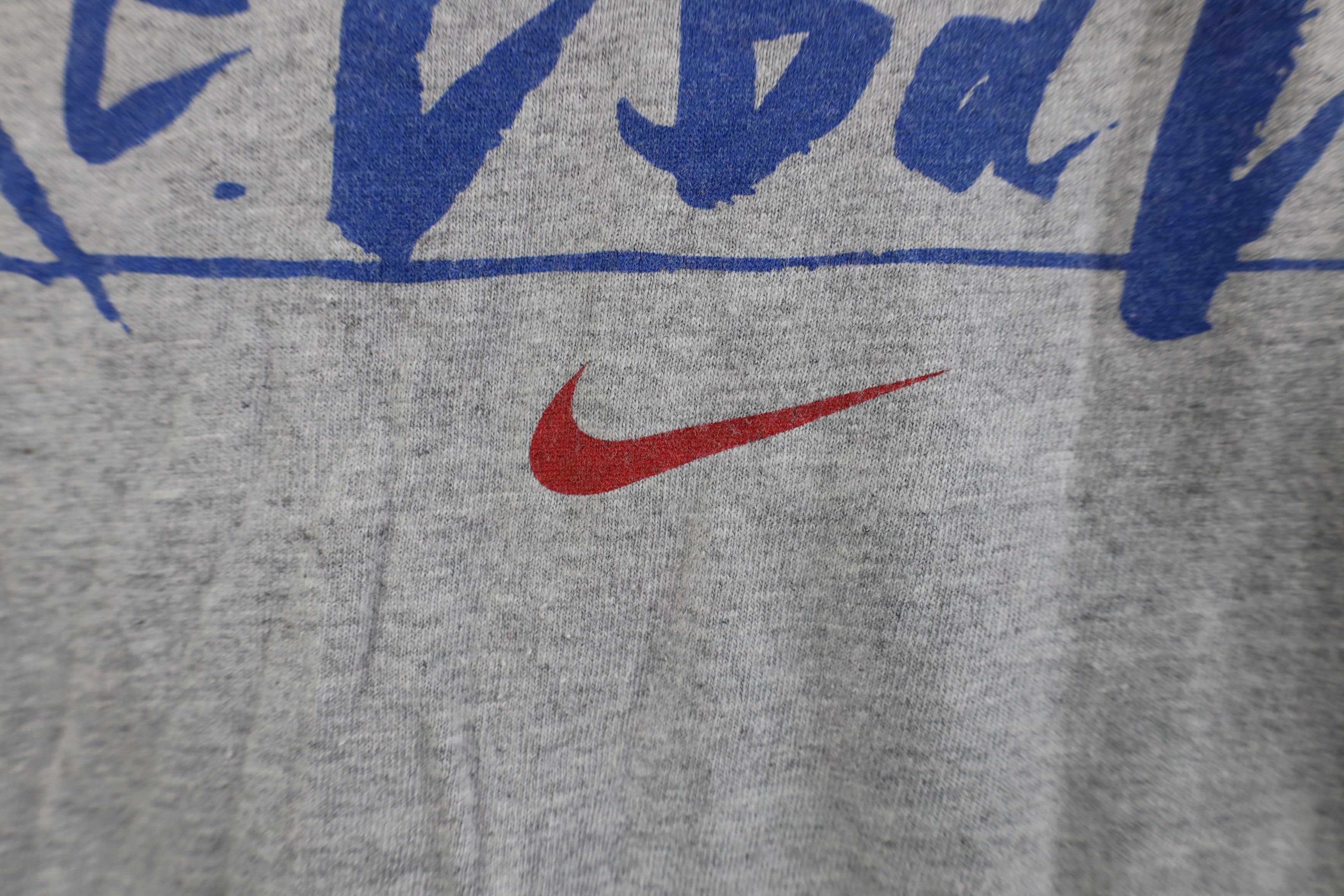 Nike Vintage 90s Nike State University Basketball T-Shirt Gray Size US XXL / EU 58 / 5 - 5 Thumbnail