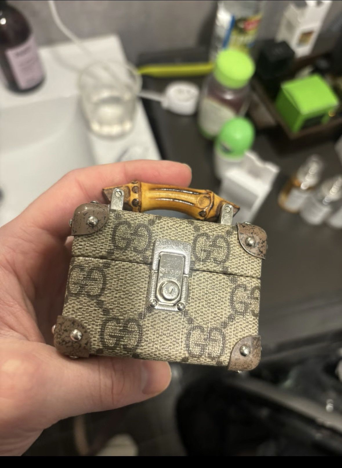 Gucci Gucci monogram AirPod pro case Size ONE SIZE - 6 Thumbnail