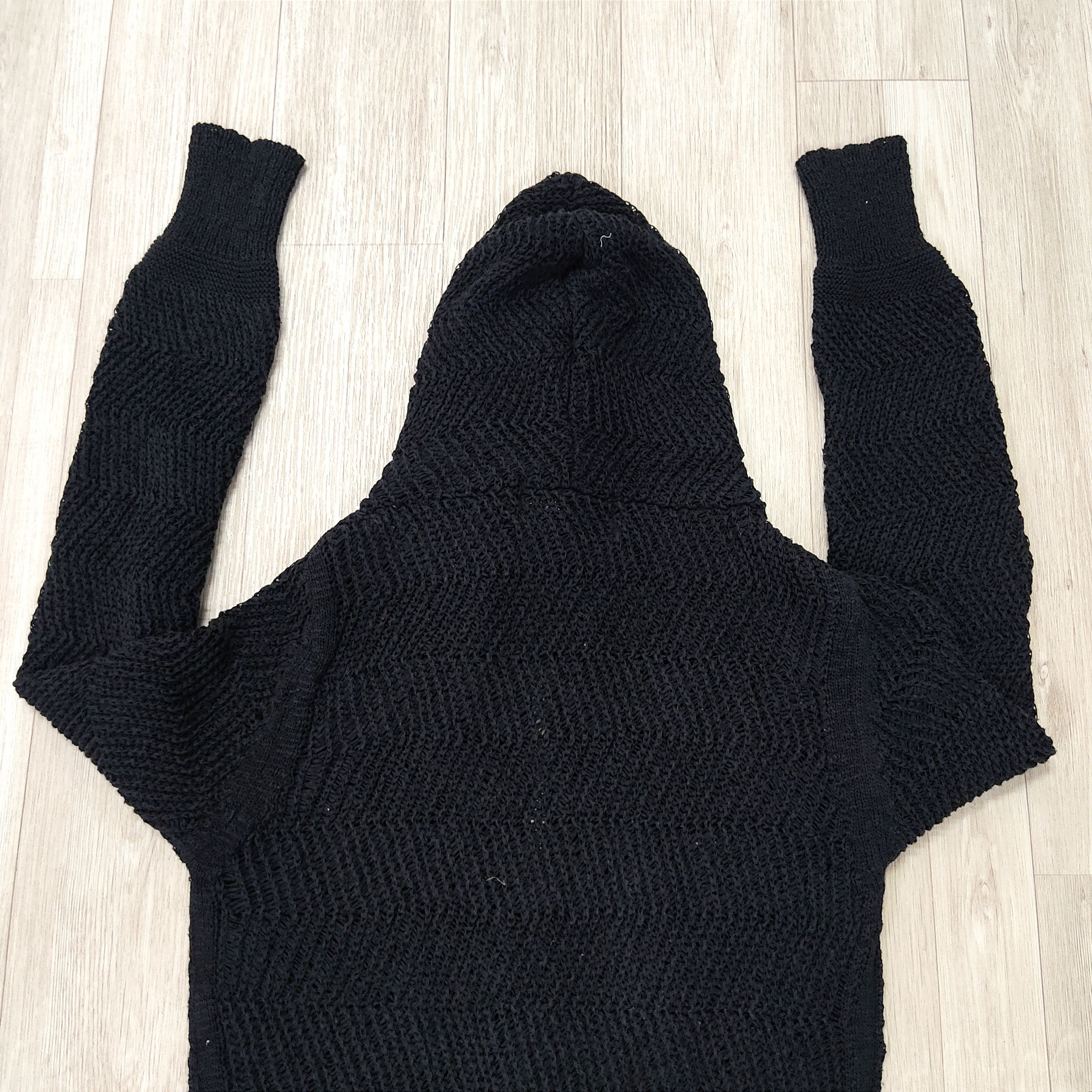 Tornado Mart Beautybeast TORNADO MART Mesh Knitted Hooded Cardigan Size US M / EU 48-50 / 2 - 17 Thumbnail