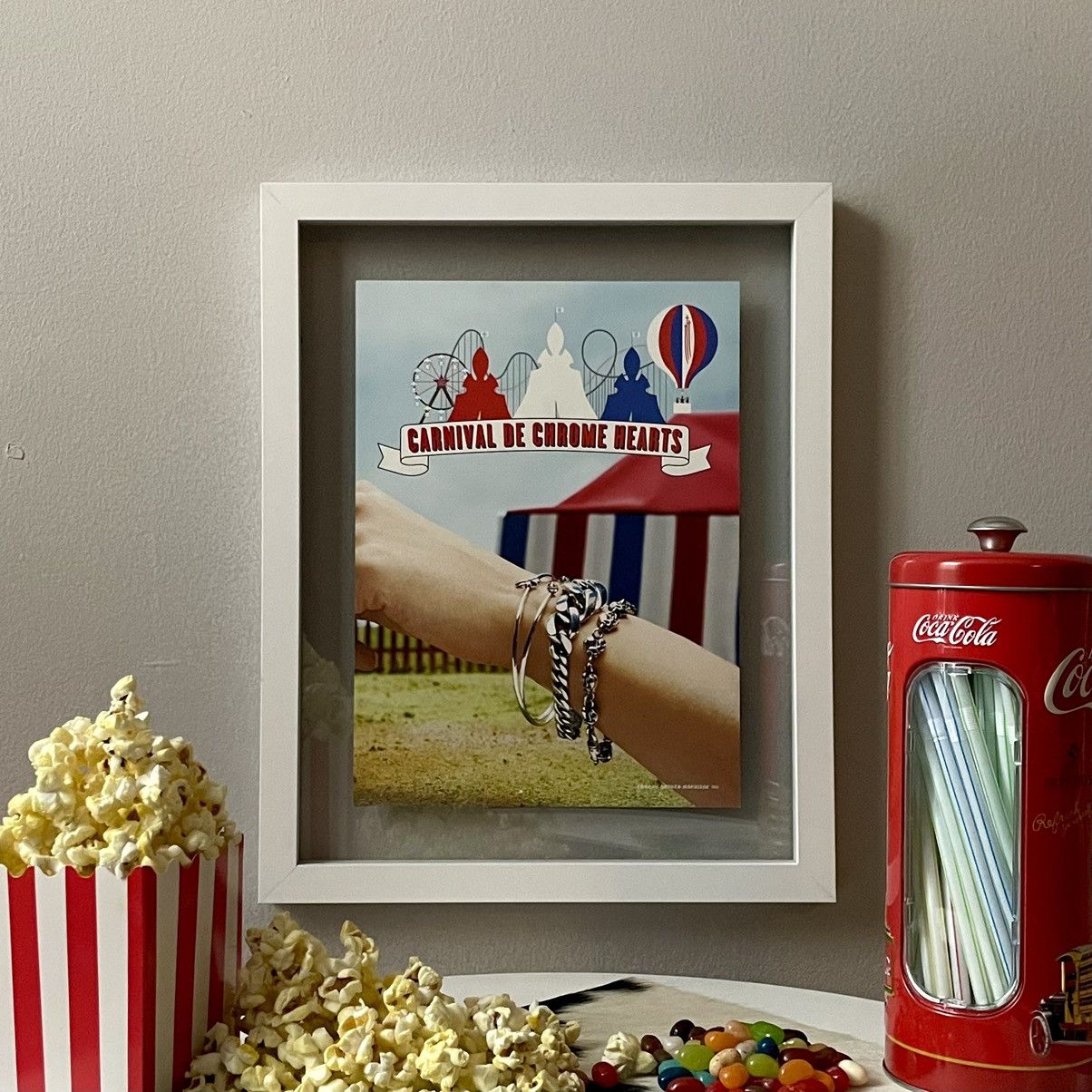 Chrome Hearts Set of 2 - Joe Foti x Carnival De Chrome Hearts Posters Size ONE SIZE - 3 Thumbnail
