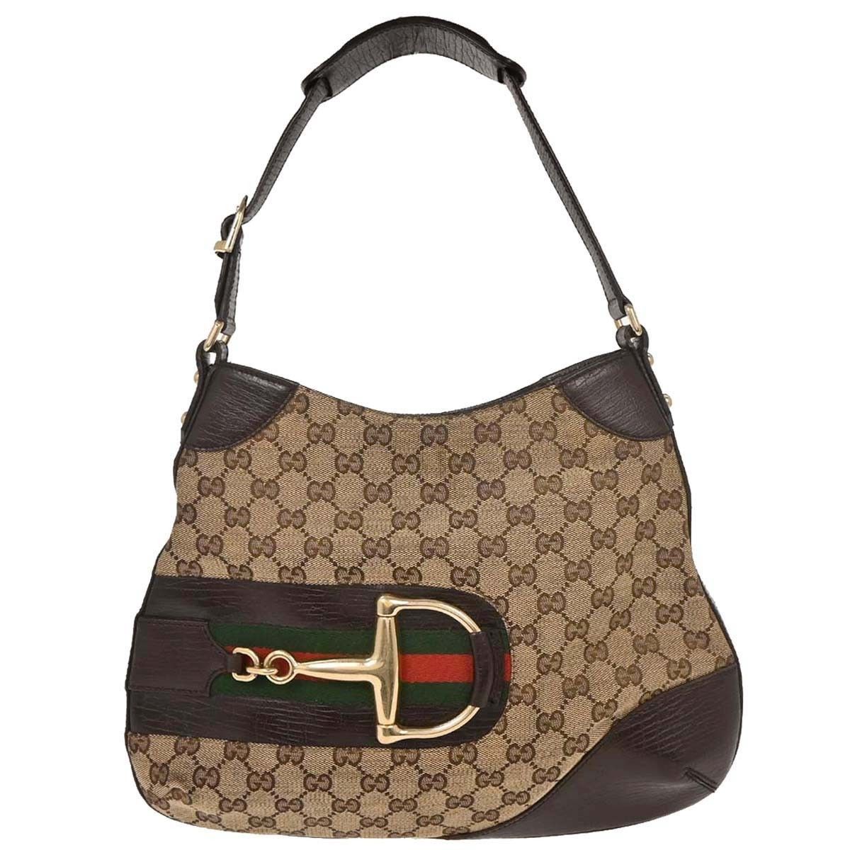 Gucci Hasler Hobo GG Canvas