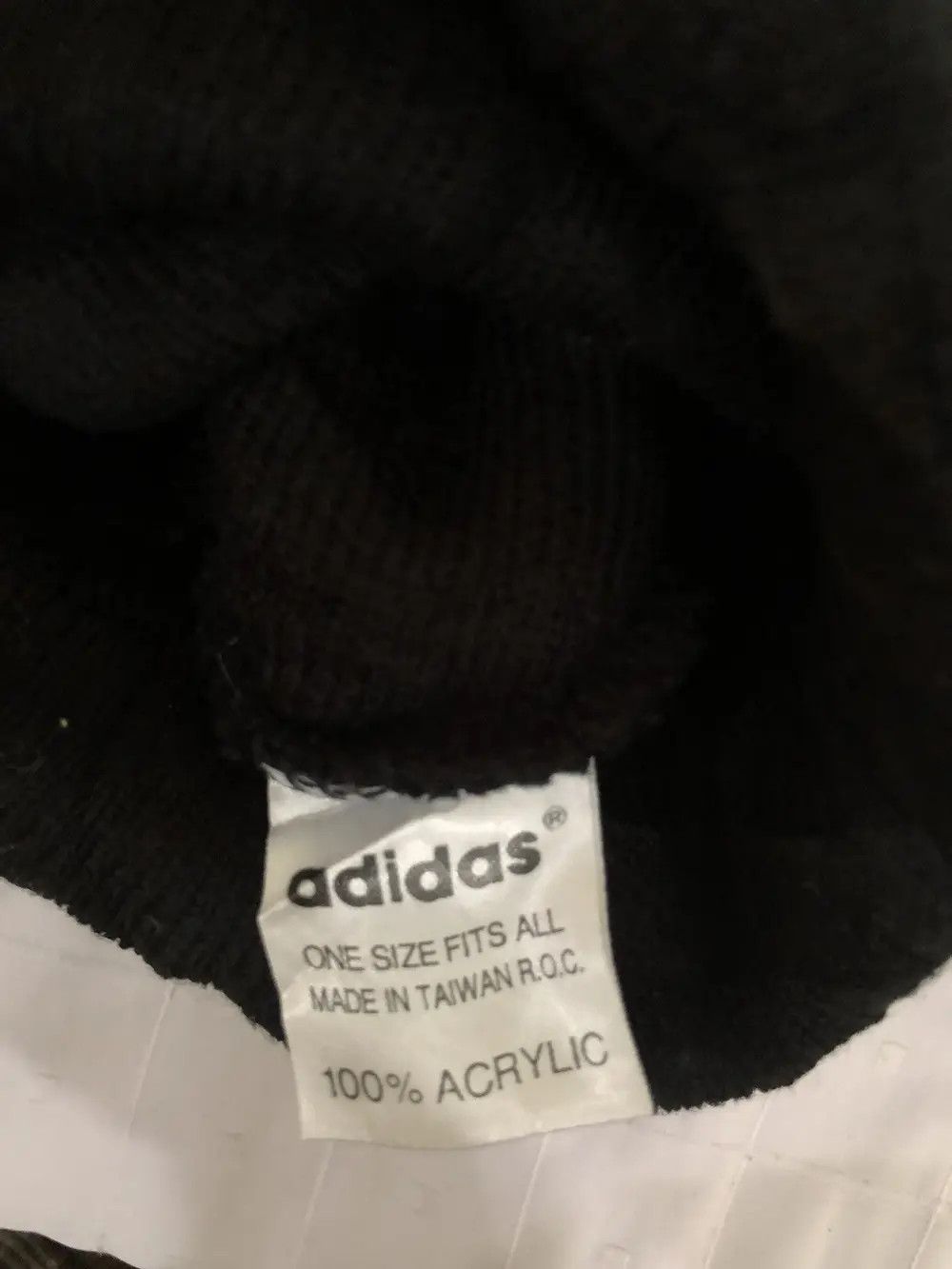 Adidas Vintage Adidas Big Logo beanie Size ONE SIZE - 4 Thumbnail