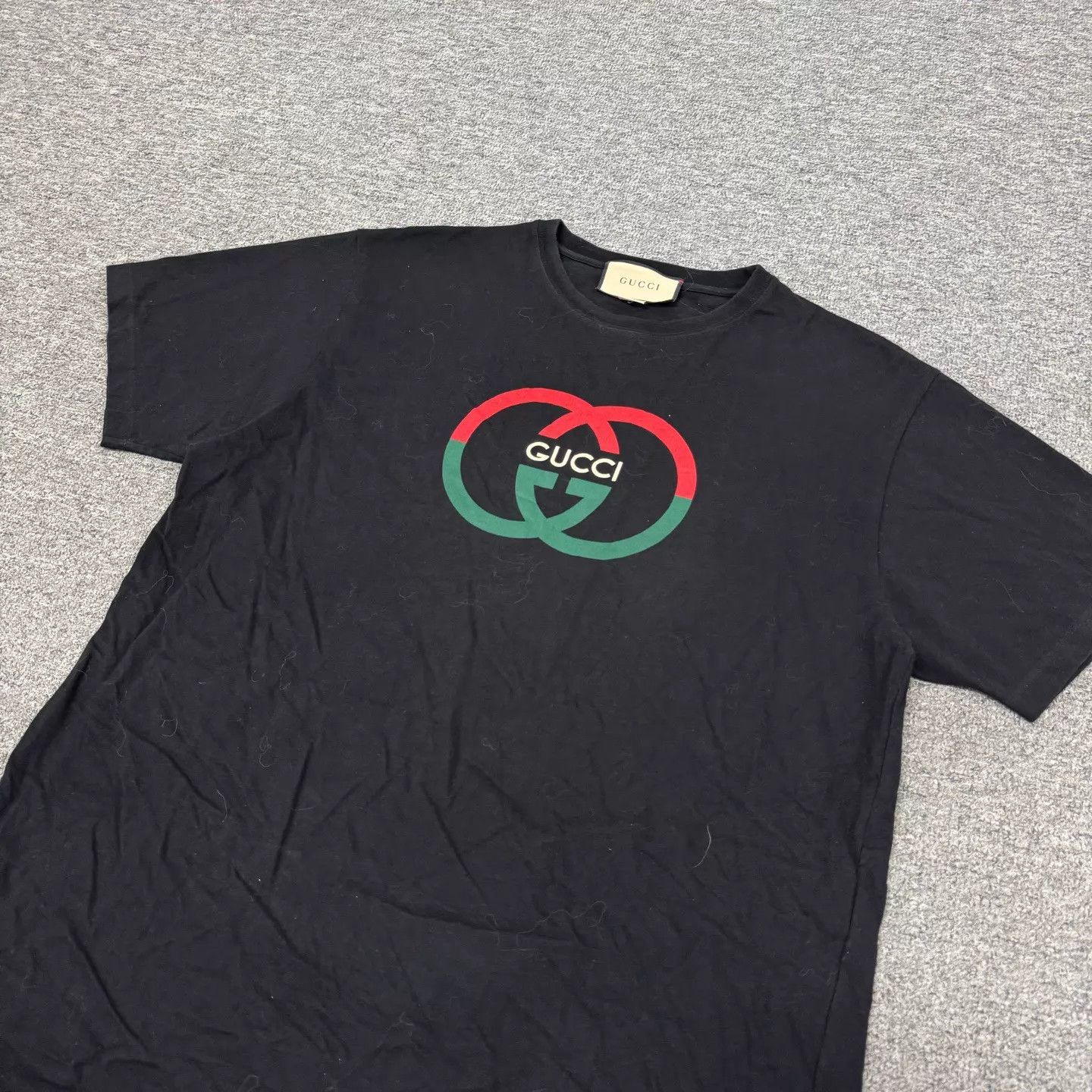 Gucci Gucci Red Green GG Short Sleeve T-Shirt S Size US S / EU 44-46 / 1 - 3 Thumbnail