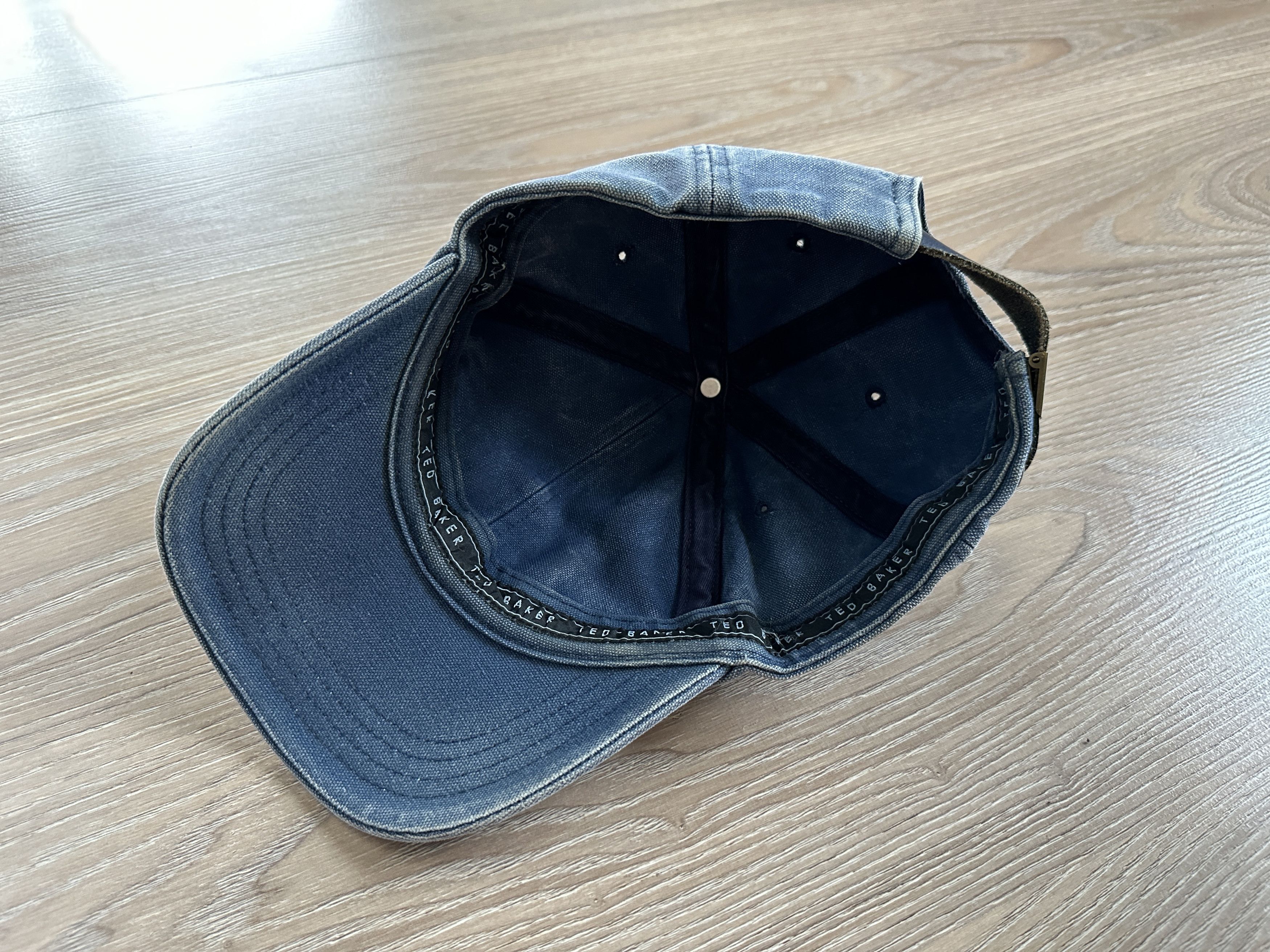 Designer × Ted Baker Ted Baker Denim Baseball Cap Size ONE SIZE - 6 Thumbnail