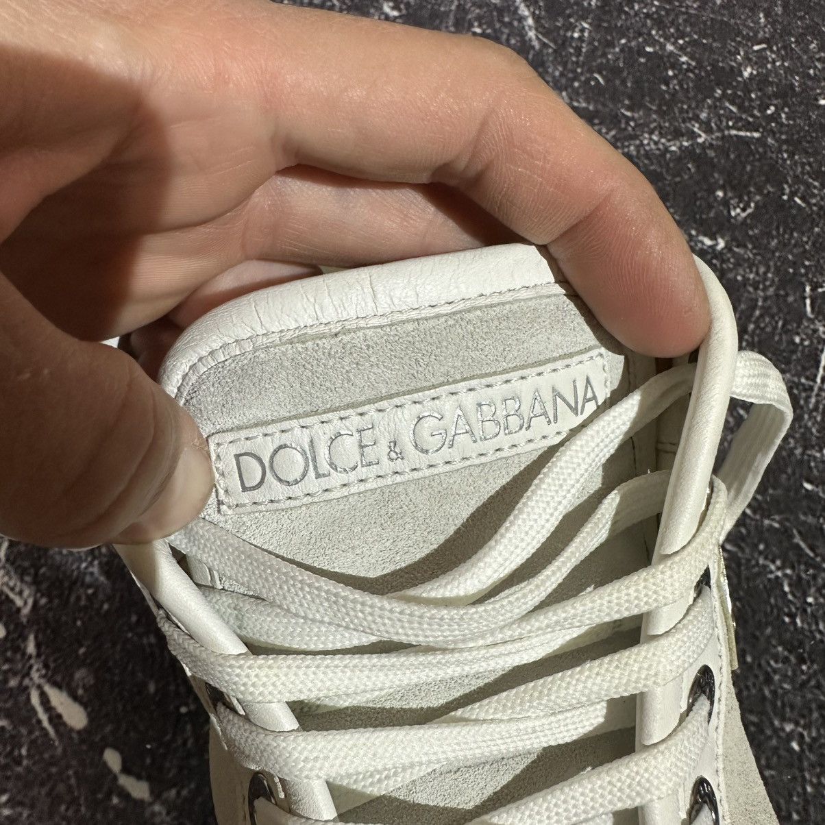 Dolce & Gabbana Dolce & Gabbana Men’s Leather Sneakers Size 6.5UK 7.5US 41EU Size US 7.5 / EU 40-41 - 15 Thumbnail