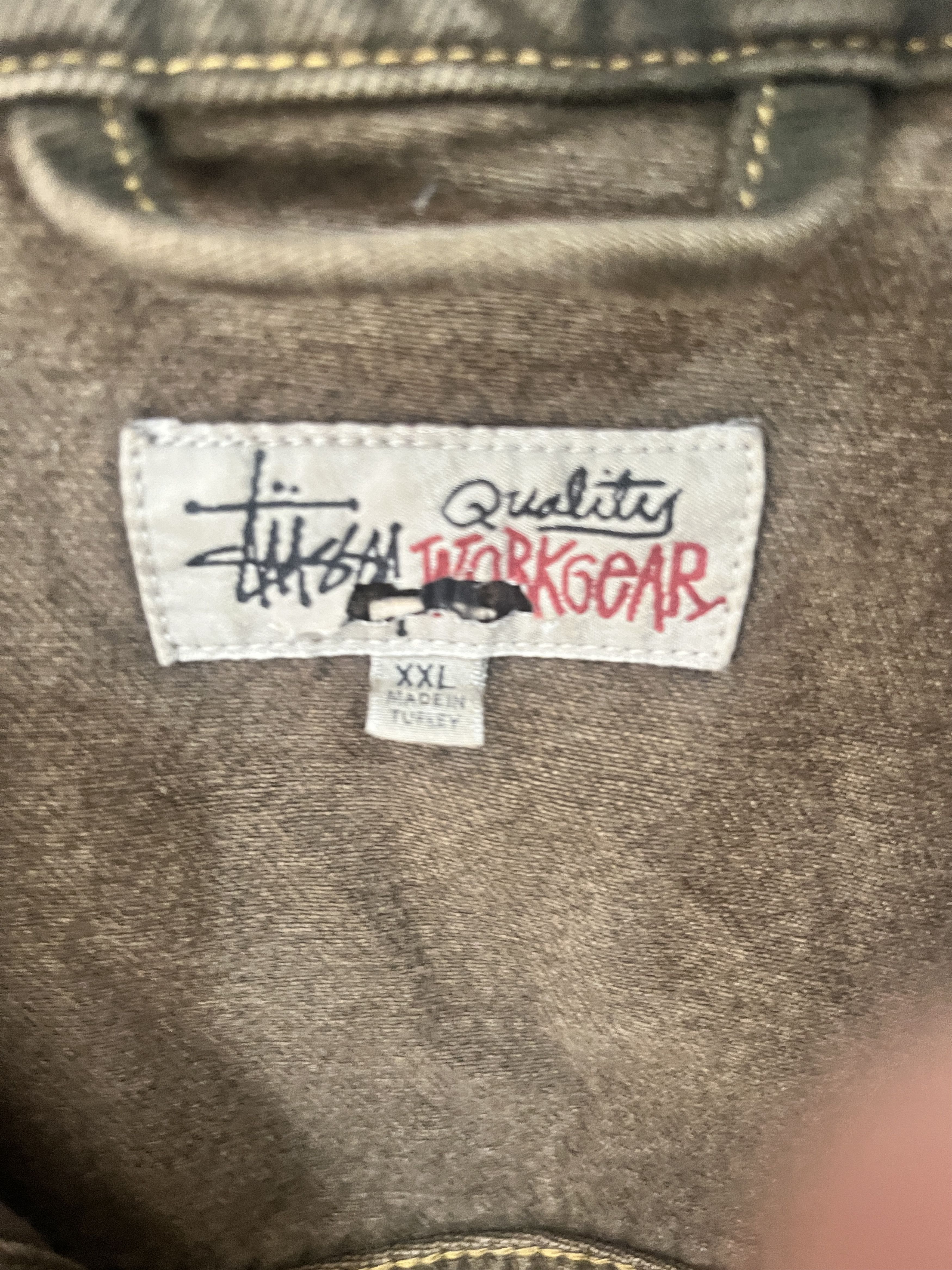 Stussy TRUCKER JACKET DENIM Size US XXL / EU 58 / 5 - 8 Thumbnail