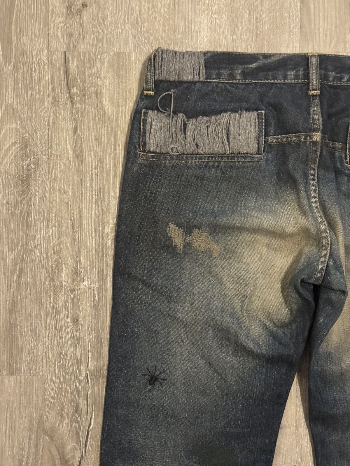Undercover Undercover AW06 bug denim Size 29" - 7 Thumbnail