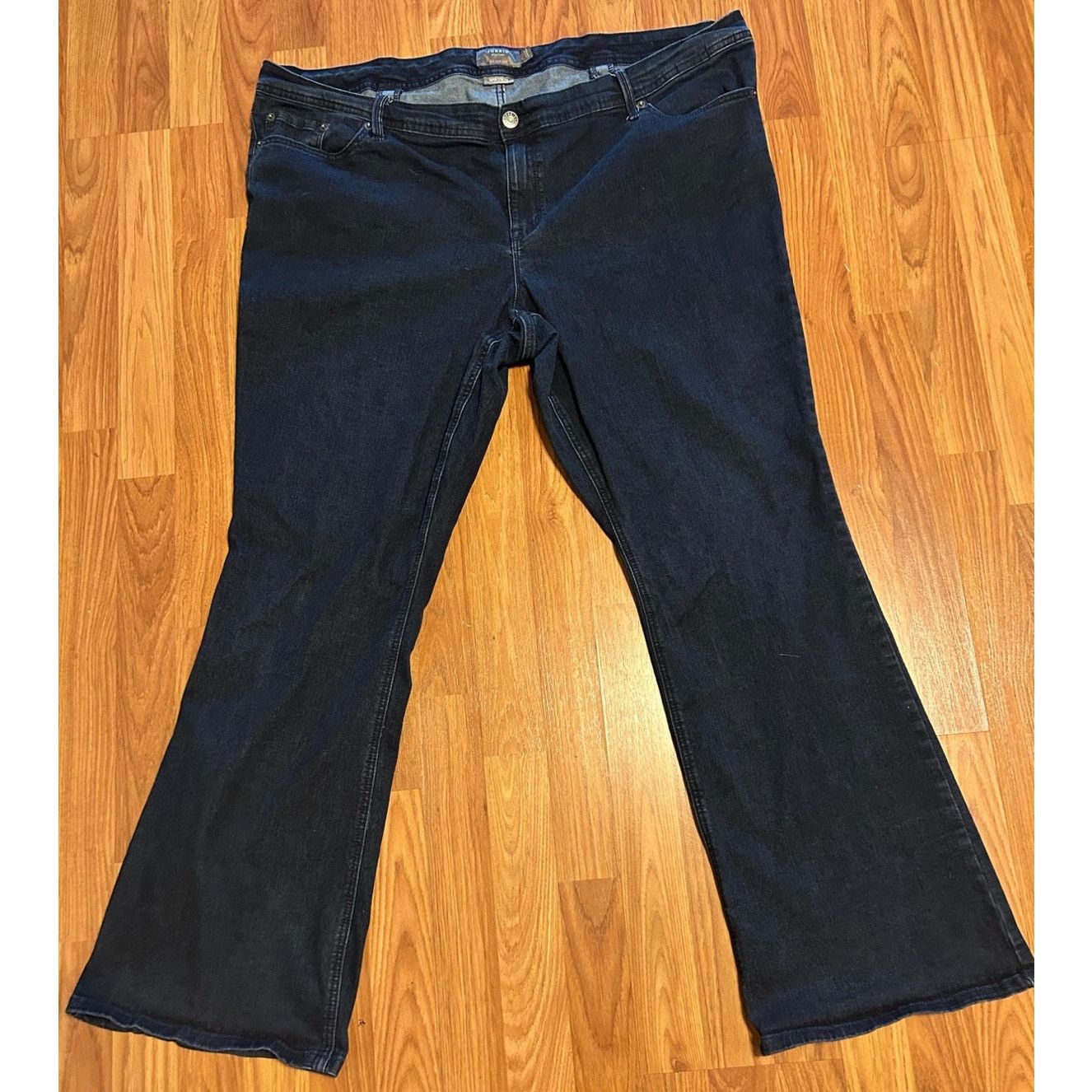 Torras Torrid Luxe Slim Boot Super Stretch Blue Denim Jeans Size 42" / US 20 - 2 Thumbnail