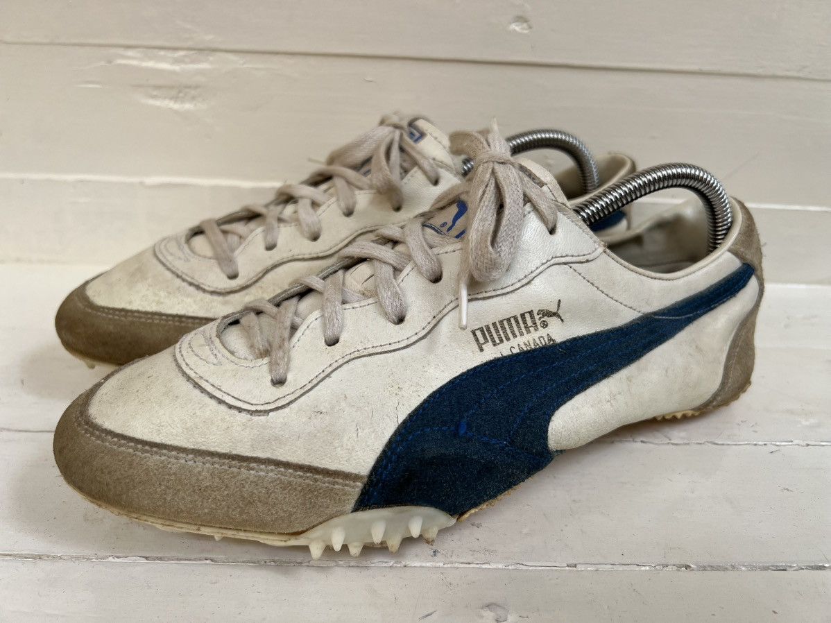 Puma Vintage PUMA White Deadstock Size 8 Cleats Football Size US 8.5 / EU 41-42 - 3 Thumbnail