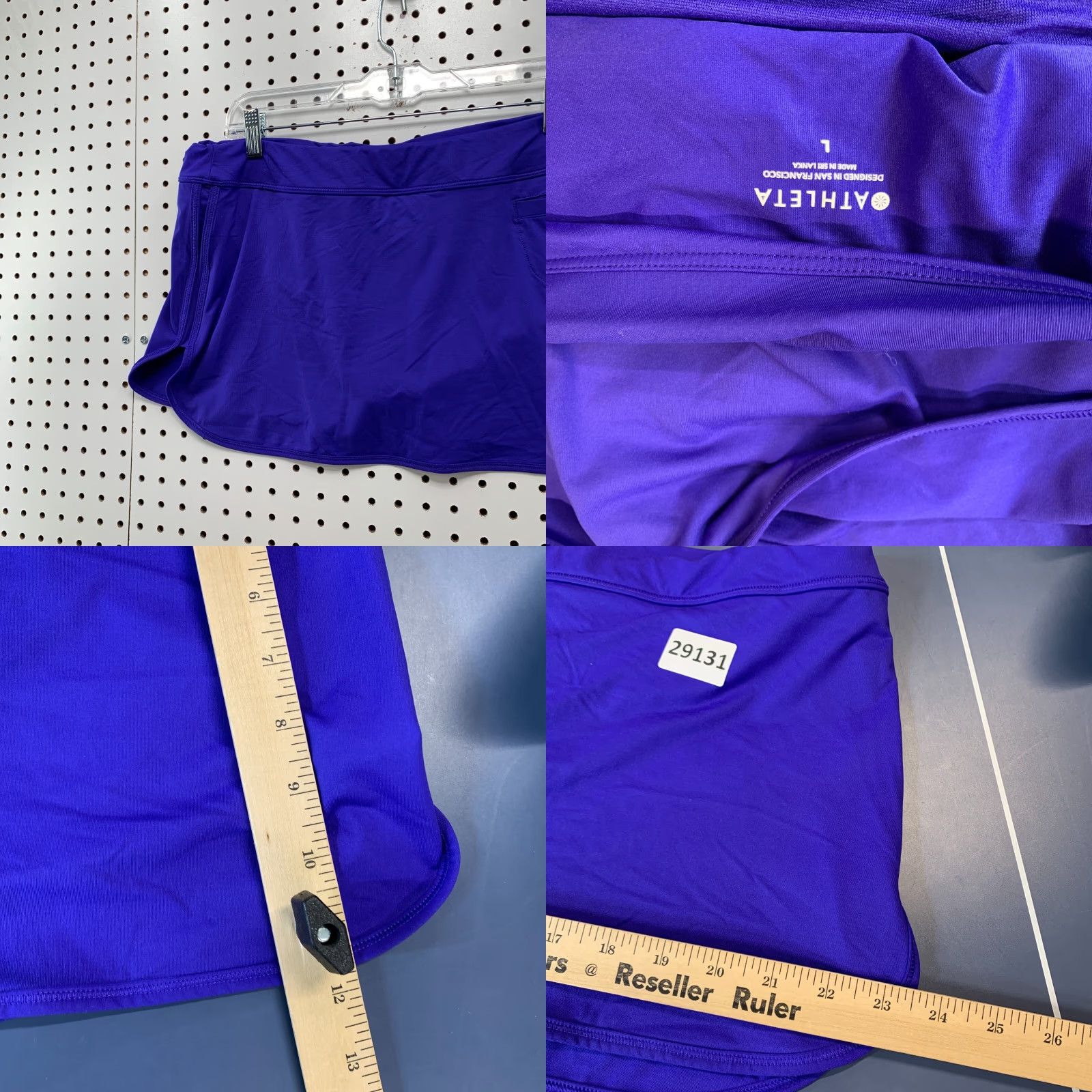 Athleta Athleta Skort Womens Large 34x12 Blue Activewear Size 36" / US 14 / IT 50 - 8 Thumbnail