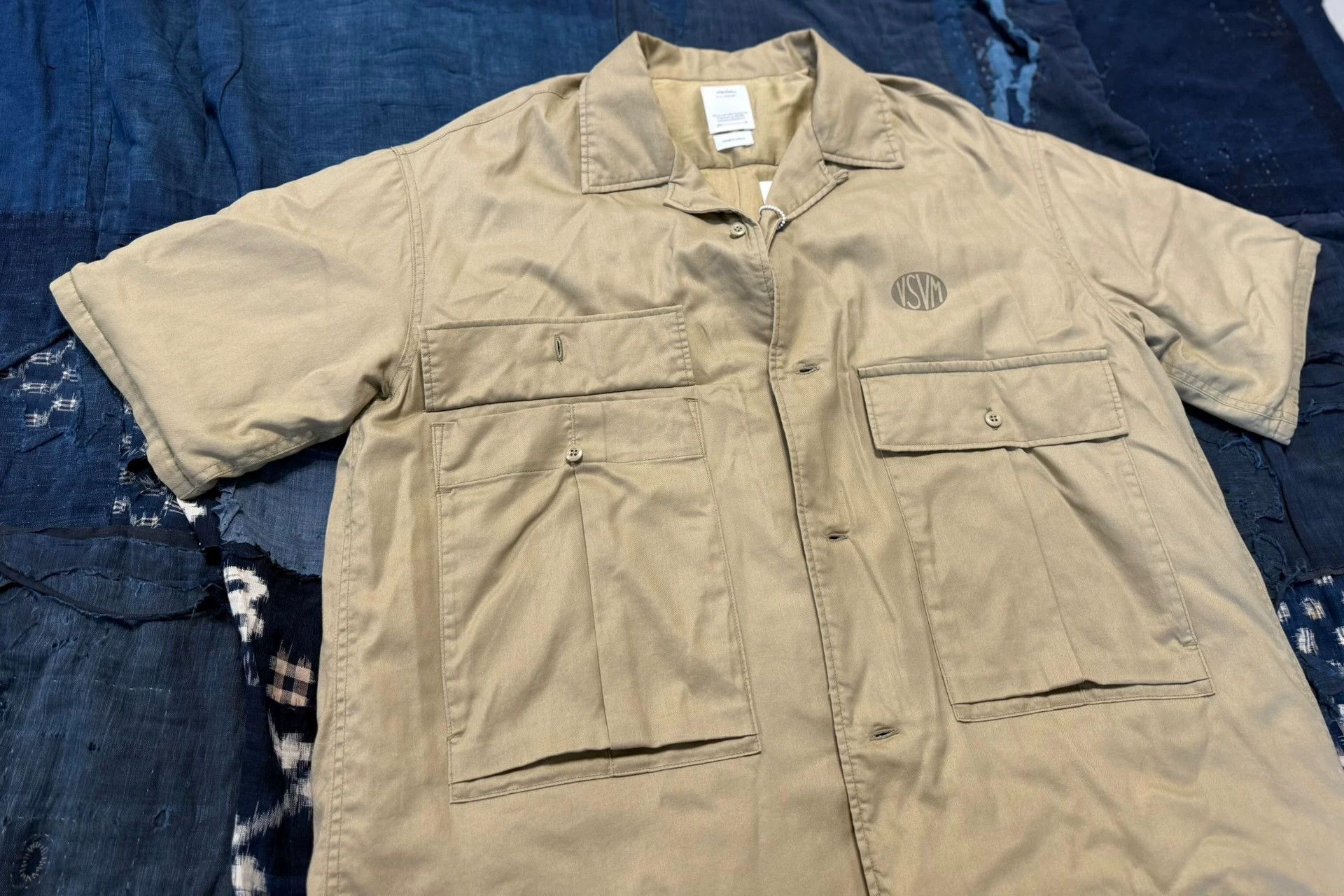 Visvim VISVIM 24SS CORNET DOWN SHIRT S/S Beige Size 3 NEW Size US L / EU 52-54 / 3 - 7 Thumbnail