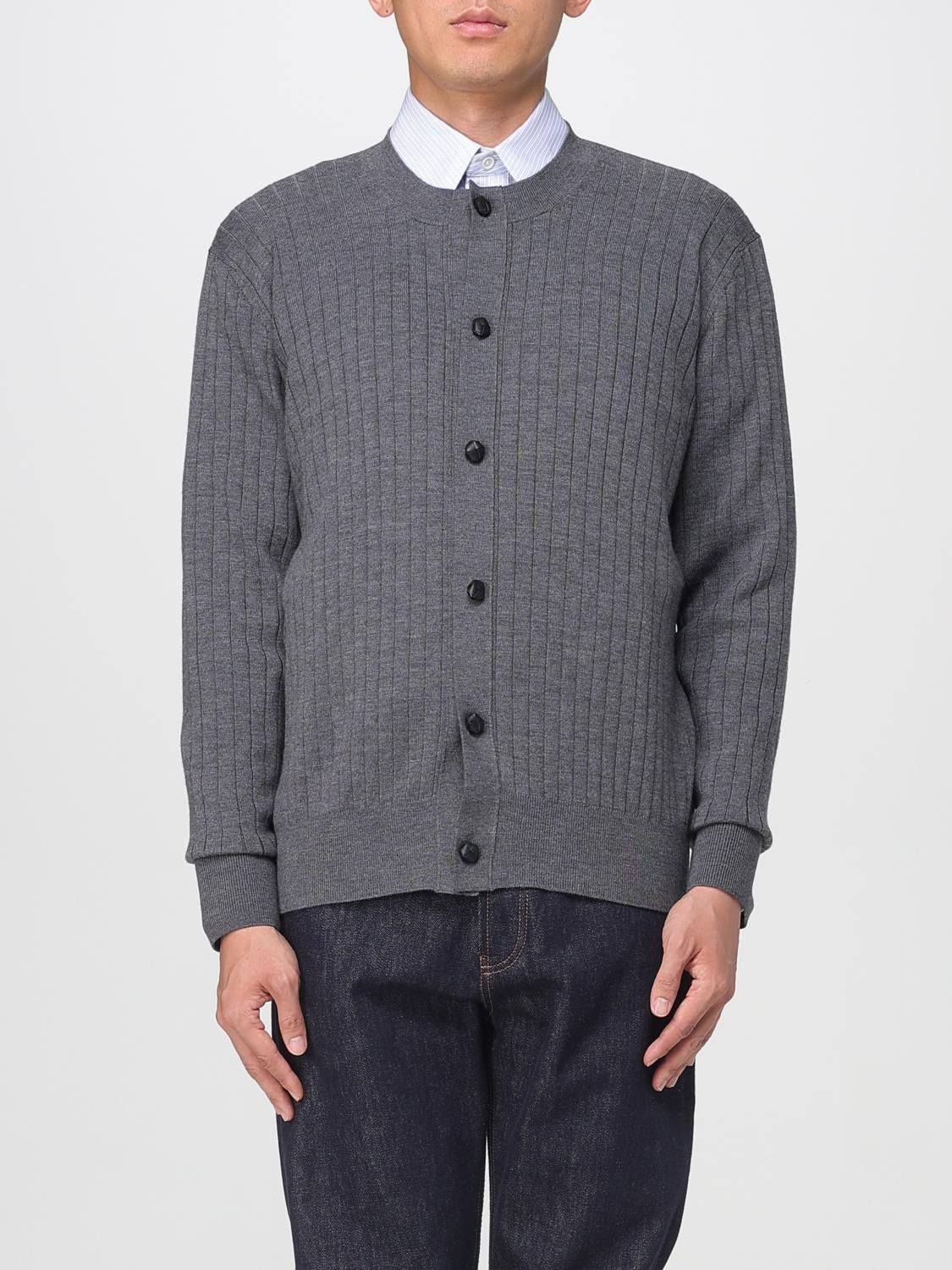 Bottega Veneta Bottega Veneta Sweater Men Grey Size US M / EU 48-50 / 2 - 1 Thumbnail