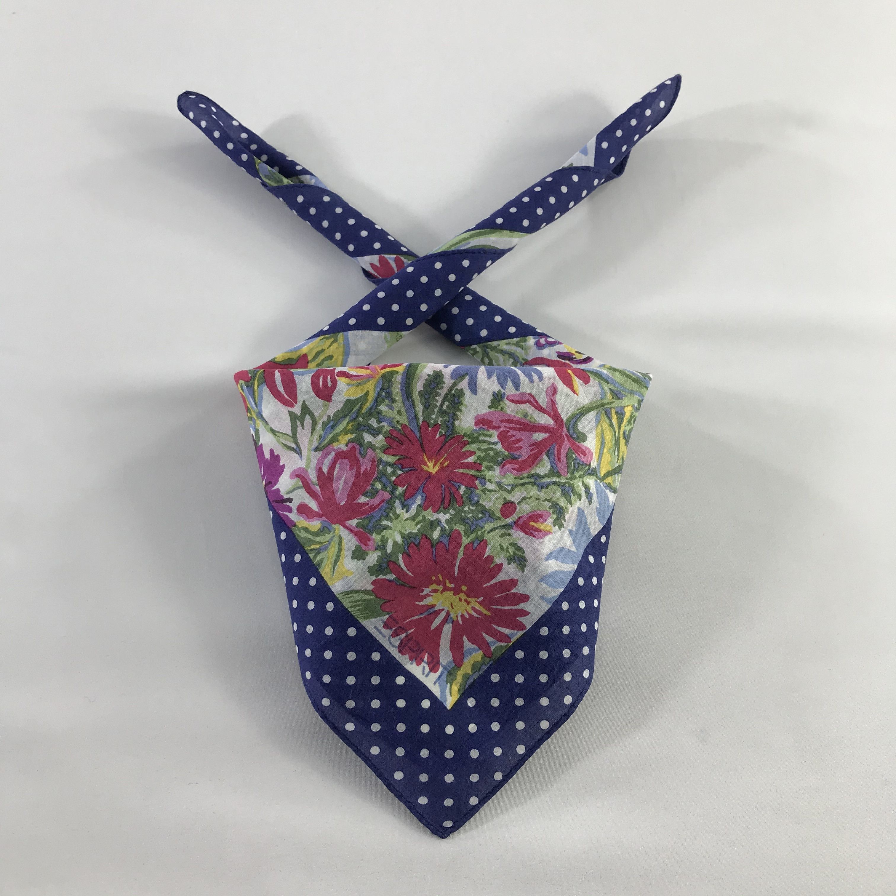 Esprit × Vintage Esprit Bandana / Handkerchief / Neckerchief - S722 Size ONE SIZE - 3 Thumbnail