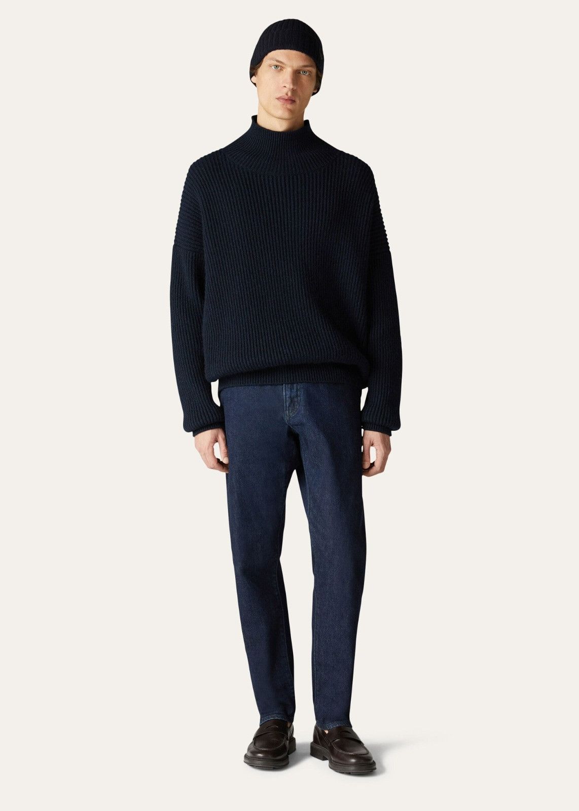 Loro Piana o1srvl11e1224 Dolcevita Torrens Turtleneck Sweater Size US S / EU 44-46 / 1 - 1 Thumbnail