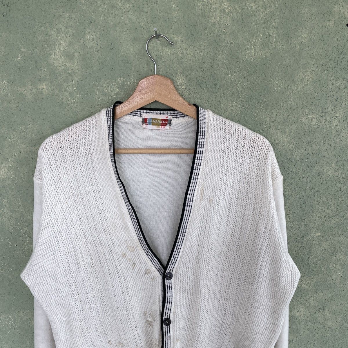 Aran Isles Knitwear Vintage Japanese Brand Dirty Cardigan Cable Knit Sweater Size US M / EU 48-50 / 2 - 4 Thumbnail