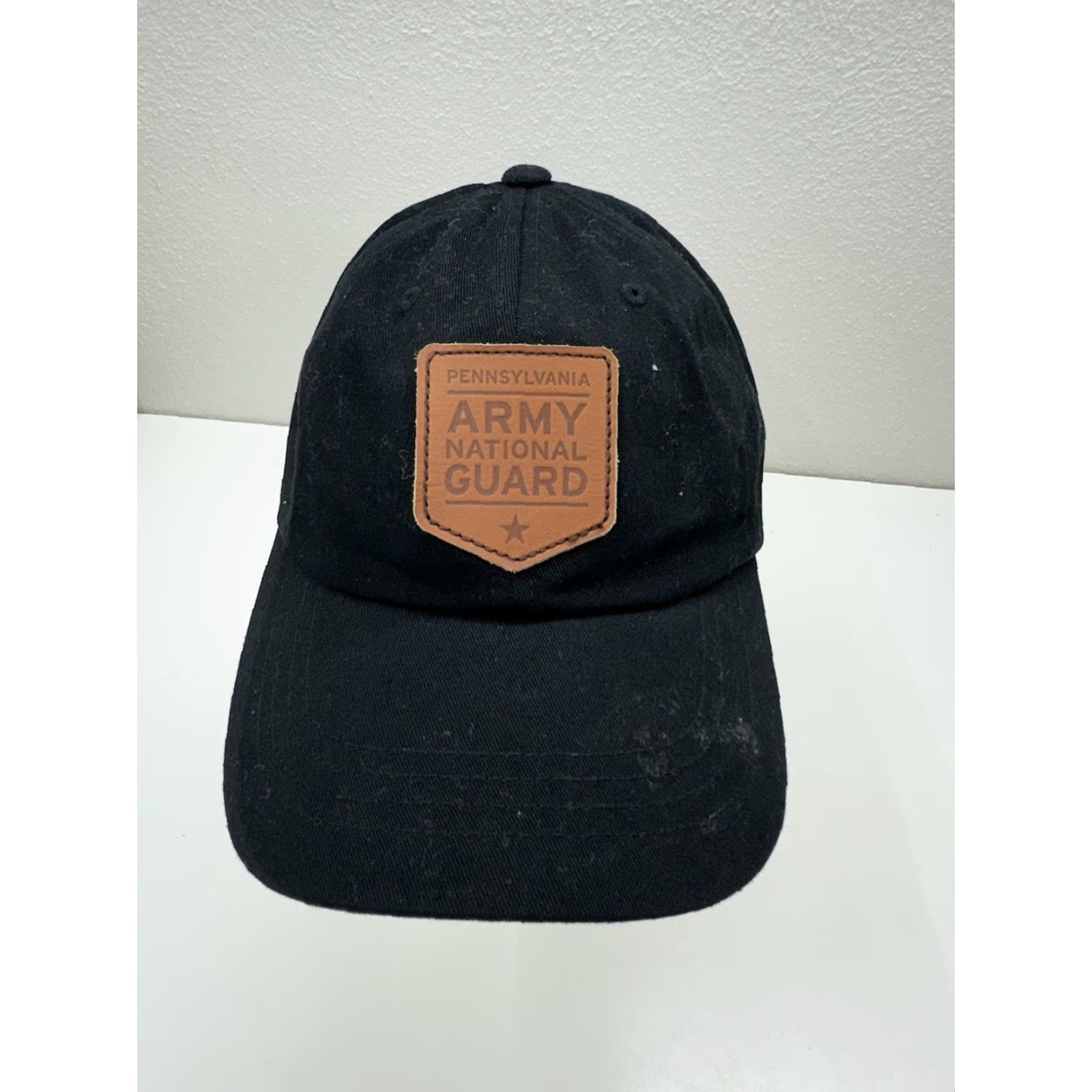 Vintage VINTAGE The Classics Yupoong Baseball Hat Black Pennsylvania Army National Guard Patch Size ONE SIZE - 2 Thumbnail