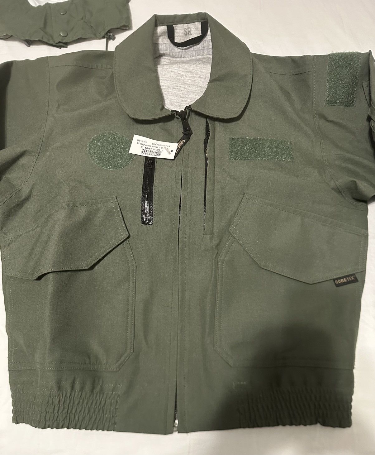 Vintage FLIGHT JACKET GORE-TEX AIRCREW PILOT COAT w/ HOOD Size US M / EU 48-50 / 2 - 3 Thumbnail