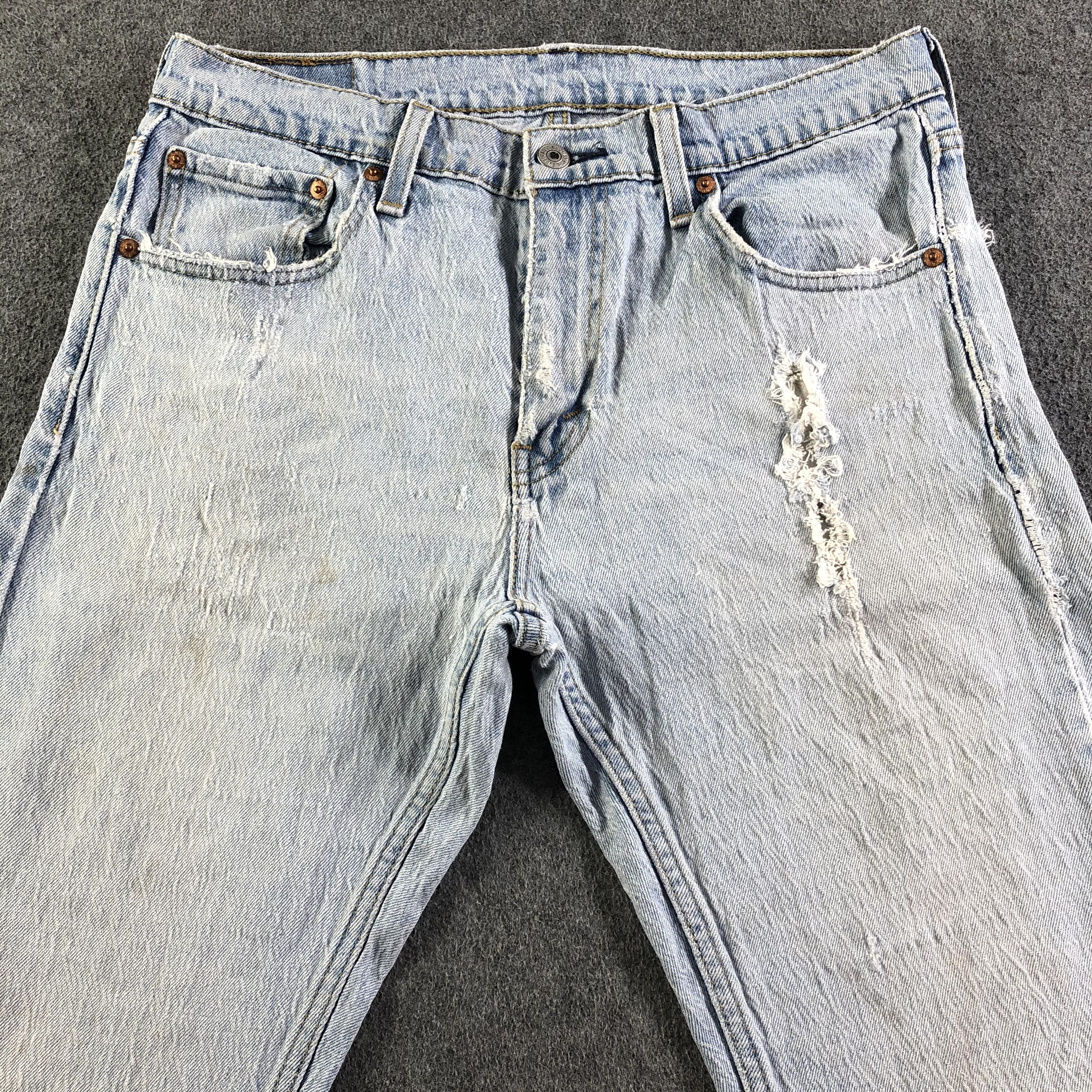 Levi's Vintage Light Wash Levis 527 Jeans-J3696 Size US 32 / EU 48 - 3 Thumbnail