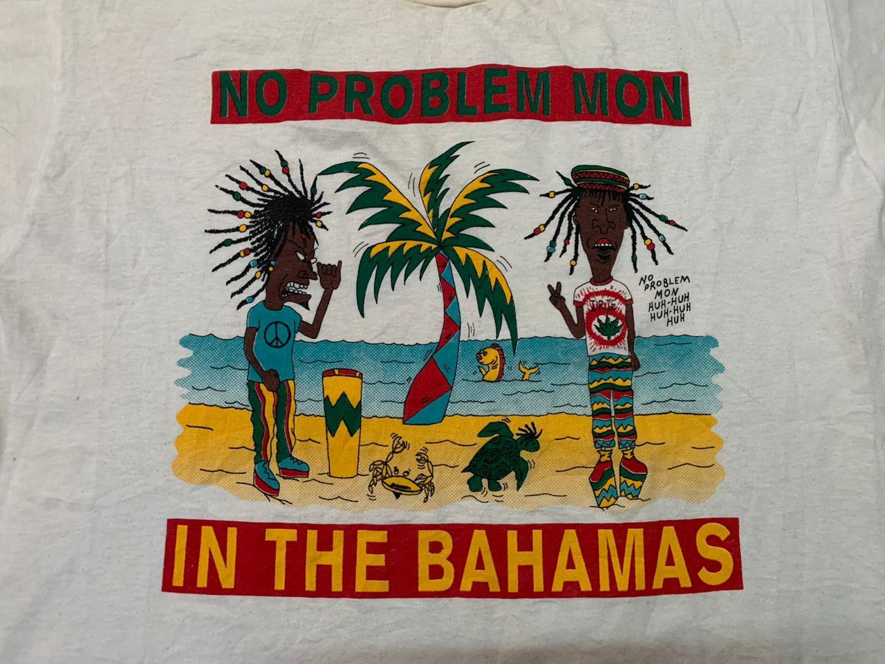 Vintage VINTAGE BEAVIS AND BUTT HEAD RASTA Size US L / EU 52-54 / 3 - 4 Thumbnail