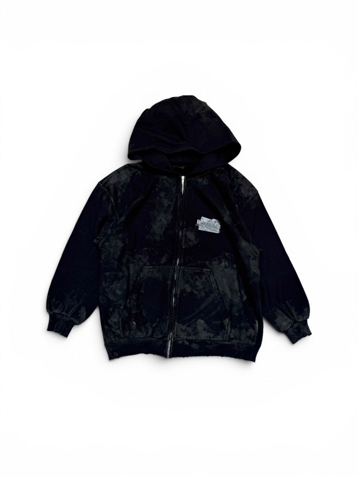 Balenciaga SS24 INSIDE OUT ZIPUP HOODIE | Grailed
