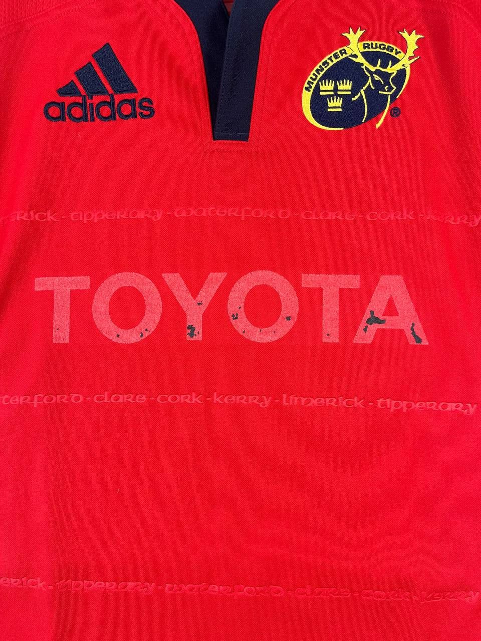 Adidas Adidas Munster Rugby 2010 2011 Home Shirt Toyota V13315 S Size US S / EU 44-46 / 1 - 4 Thumbnail