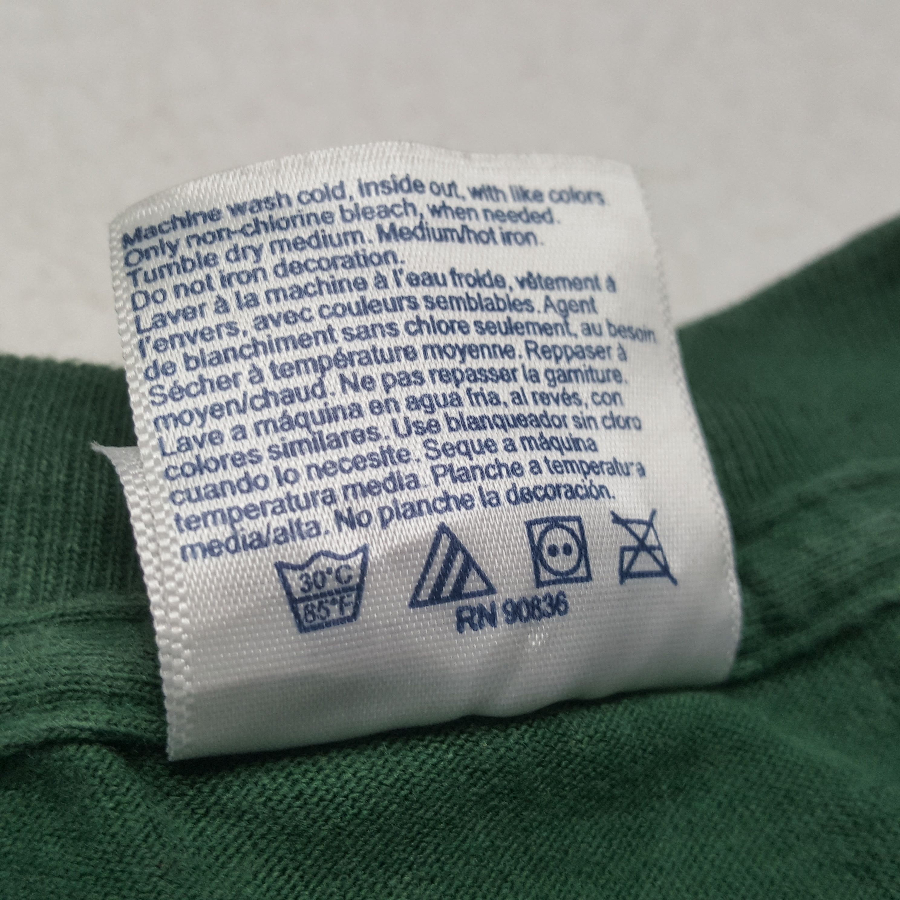 NFL × Vintage Vintage Super Bowl XLV CHAMPIONS NFL Team T-shirt C285N15 Size US L / EU 52-54 / 3 - 6 Thumbnail