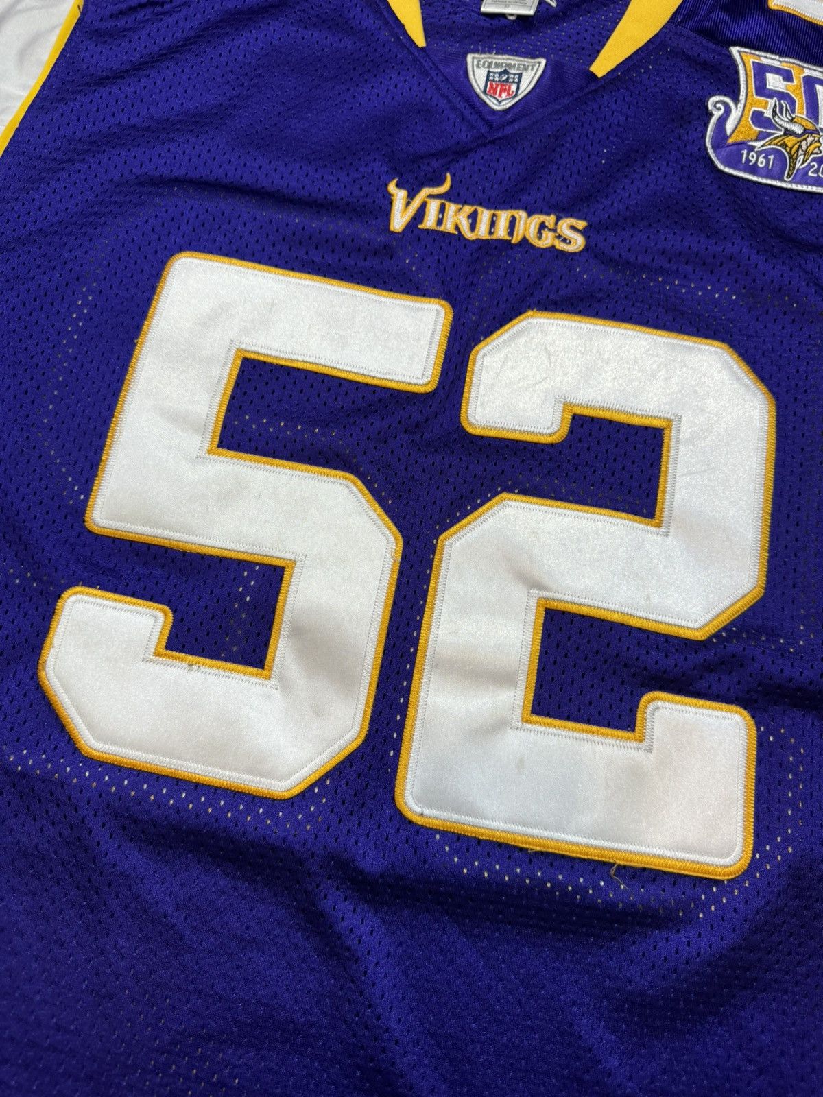 NFL Chad Greenway Minnesota Vikings Jersey Size US XL / EU 56 / 4 - 4 Thumbnail