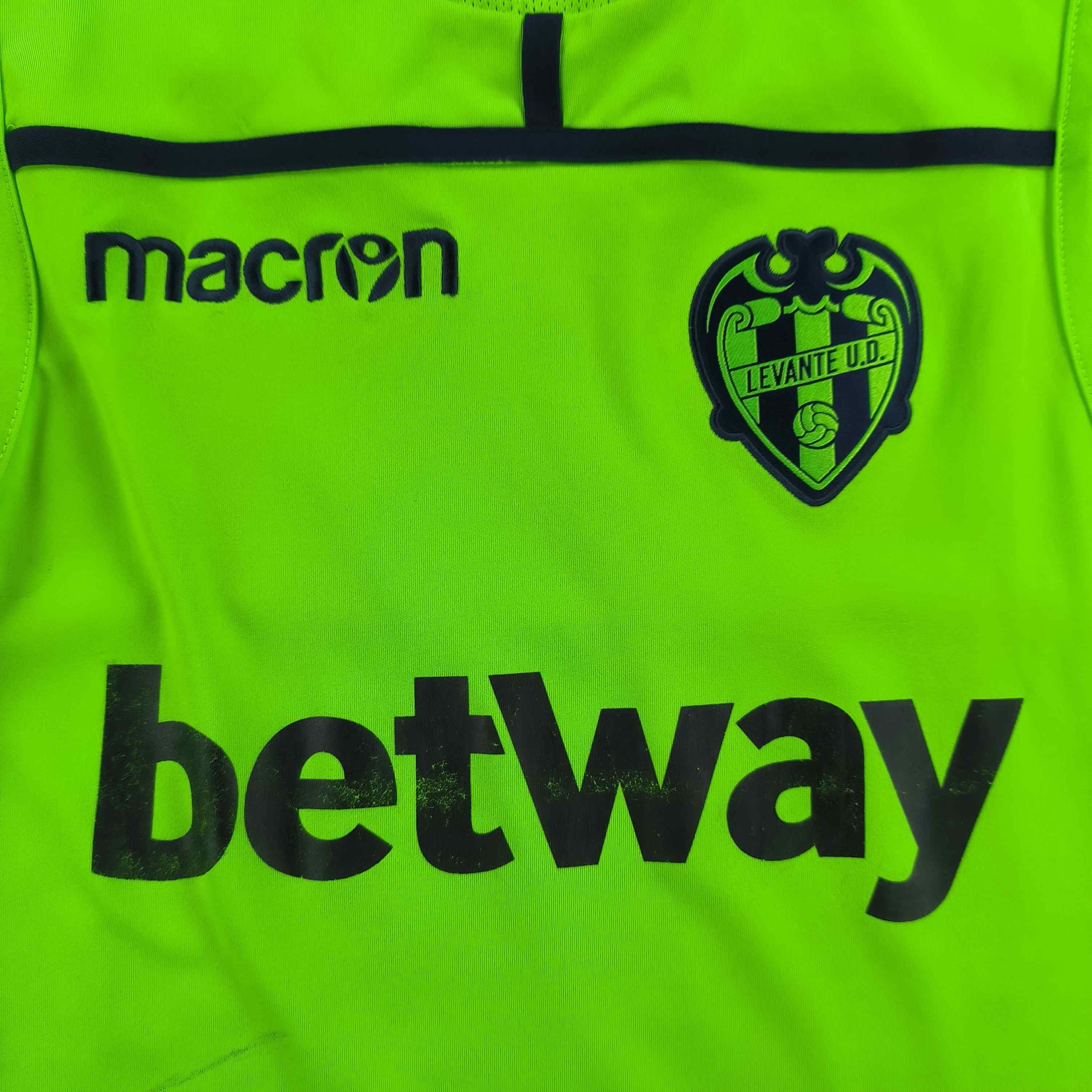 Macron Levante UD 2018-19 Macron training football jersey size S Size US S / EU 44-46 / 1 - 3 Thumbnail